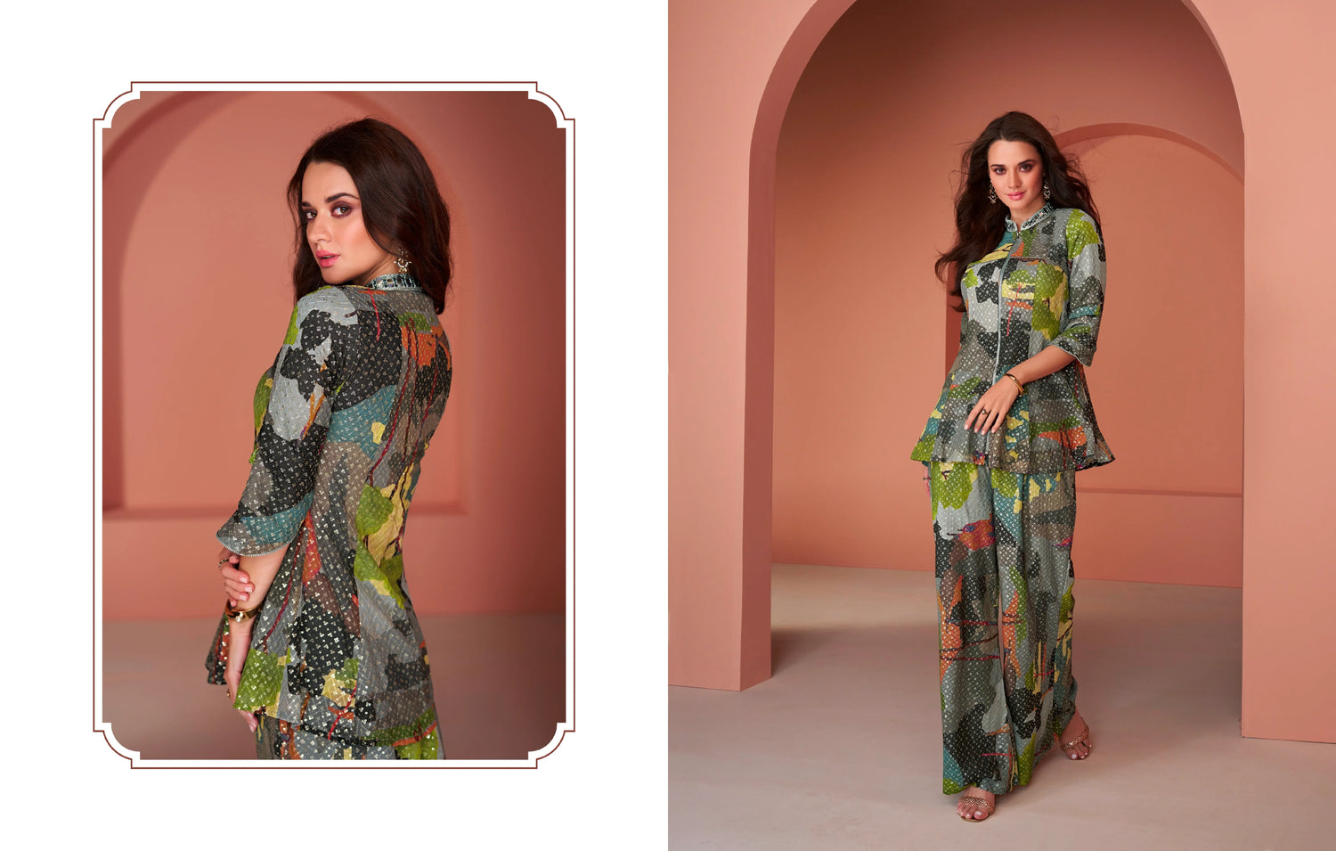 Beautiful Designer Occasion Wear Pure Cotton Cord Set