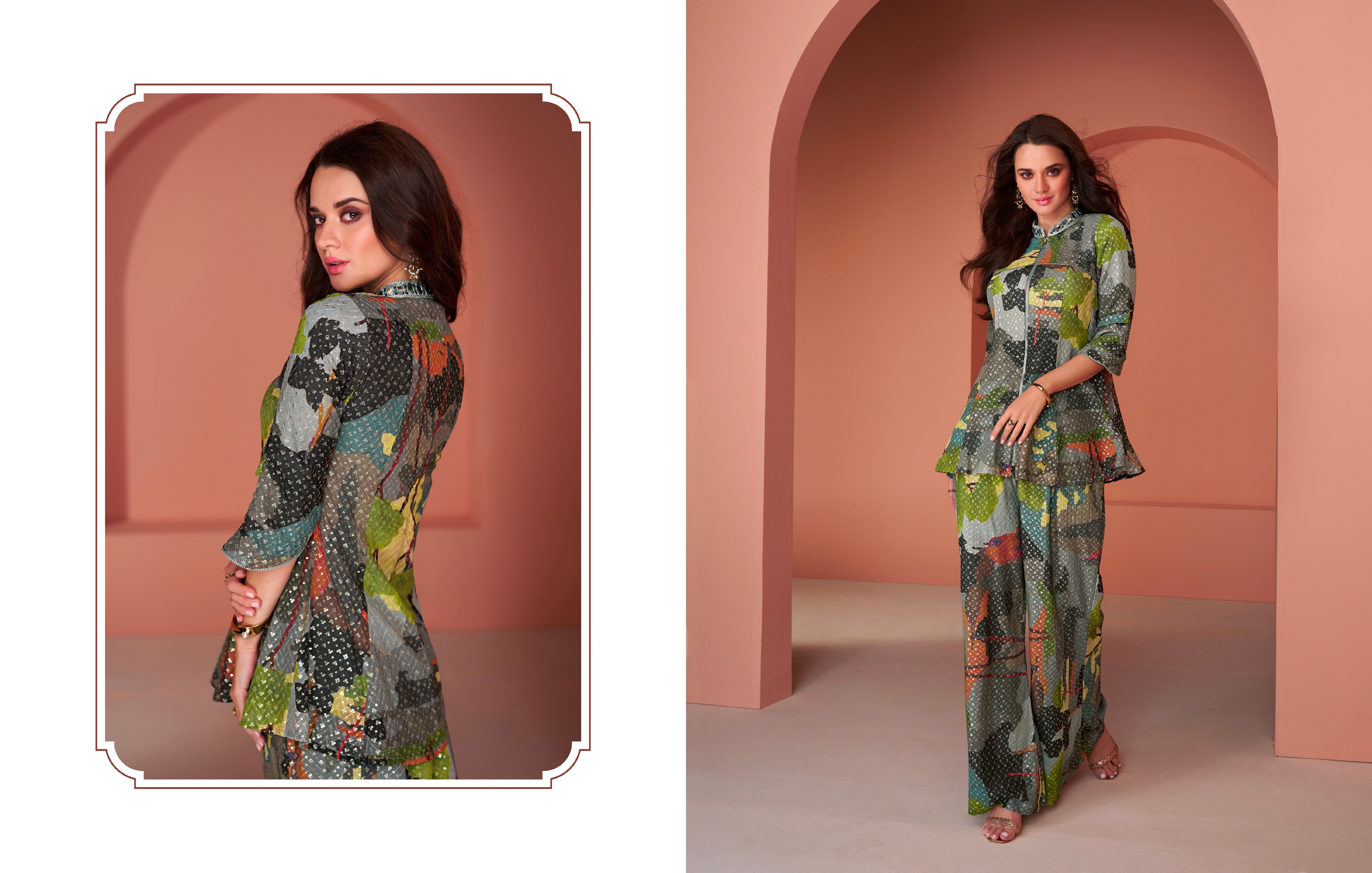 Beautiful Designer Occasion Wear Pure Cotton Cord Set