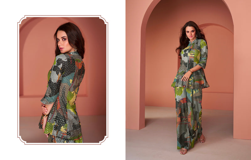 Beautiful Designer Occasion Wear Pure Cotton Cord Set