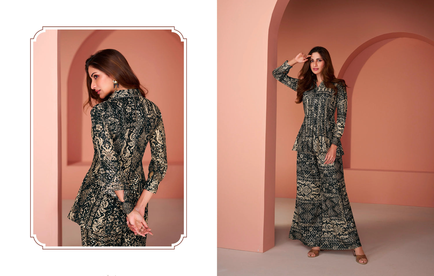Beautiful Designer Occasion Wear Pure Cotton Cord Set