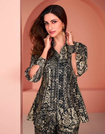 Beautiful Designer Occasion Wear Pure Cotton Cord Set