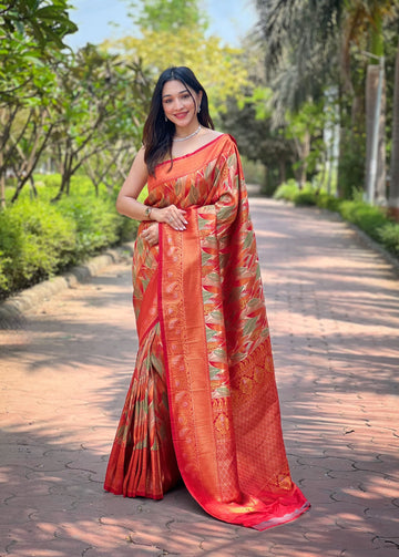Beautiful Designer Soft Kanchipattu Silk Saree