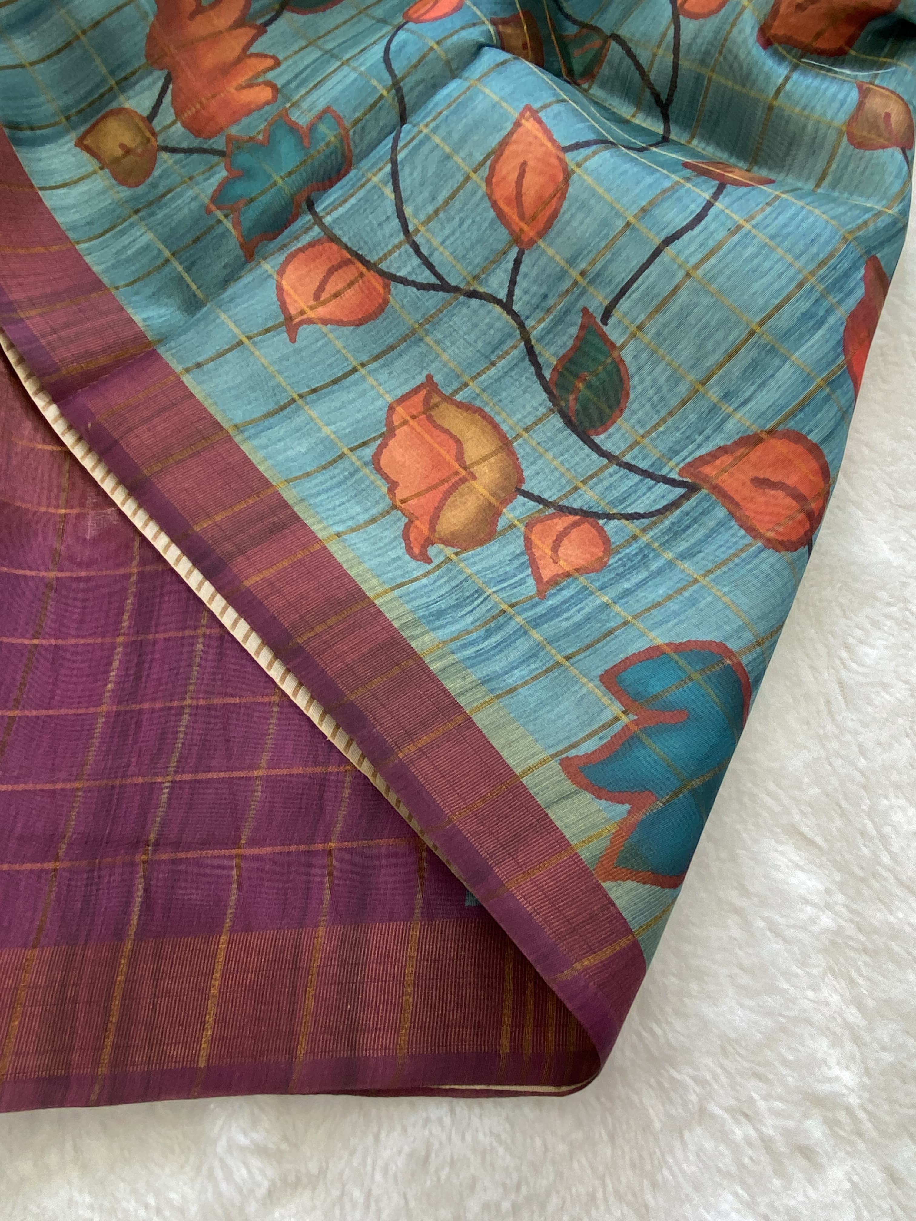Beautiful Designer Summer Special Soft Tussar Silk Saree