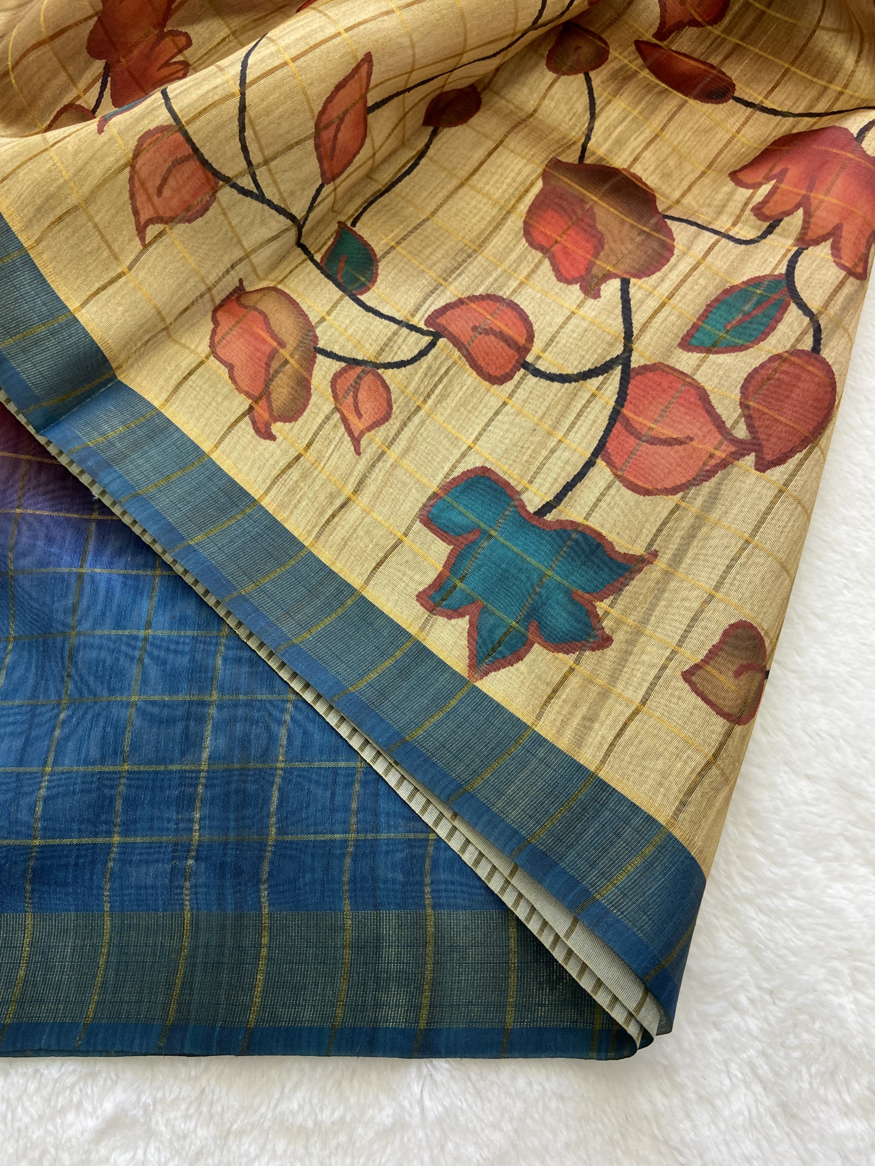 Beautiful Designer Summer Special Soft Tussar Silk Saree