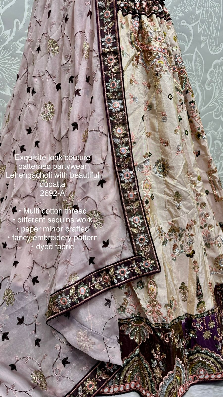 Beautiful Designer Bridal Pure Heavy Pure Viscous Work Lehenga Choli