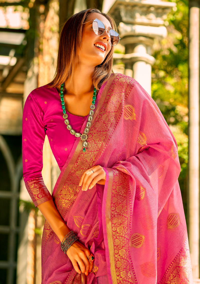 Beautiful Designer Occasion Wear Tissue Silk Saree