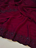 Georgette Sequence Saree