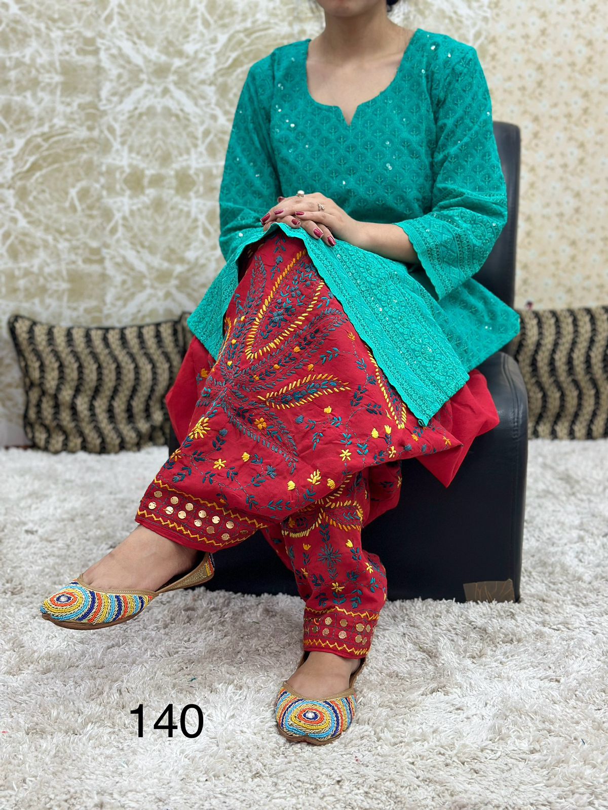 Beautiful Designer Summer Special Lucknowi Chikankari Salwar Suit