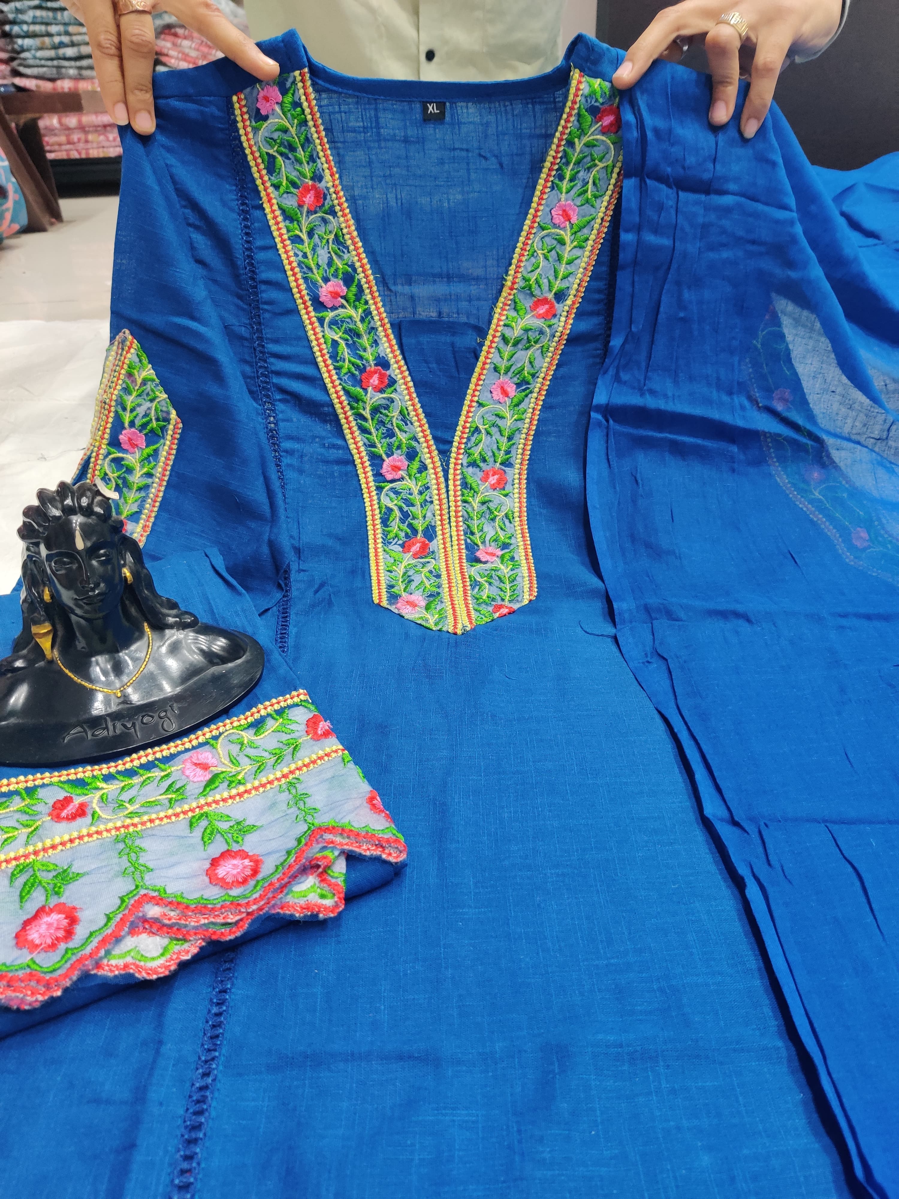 Beautiful Designer Summer Special Cotton Anarkali Salwer Suite