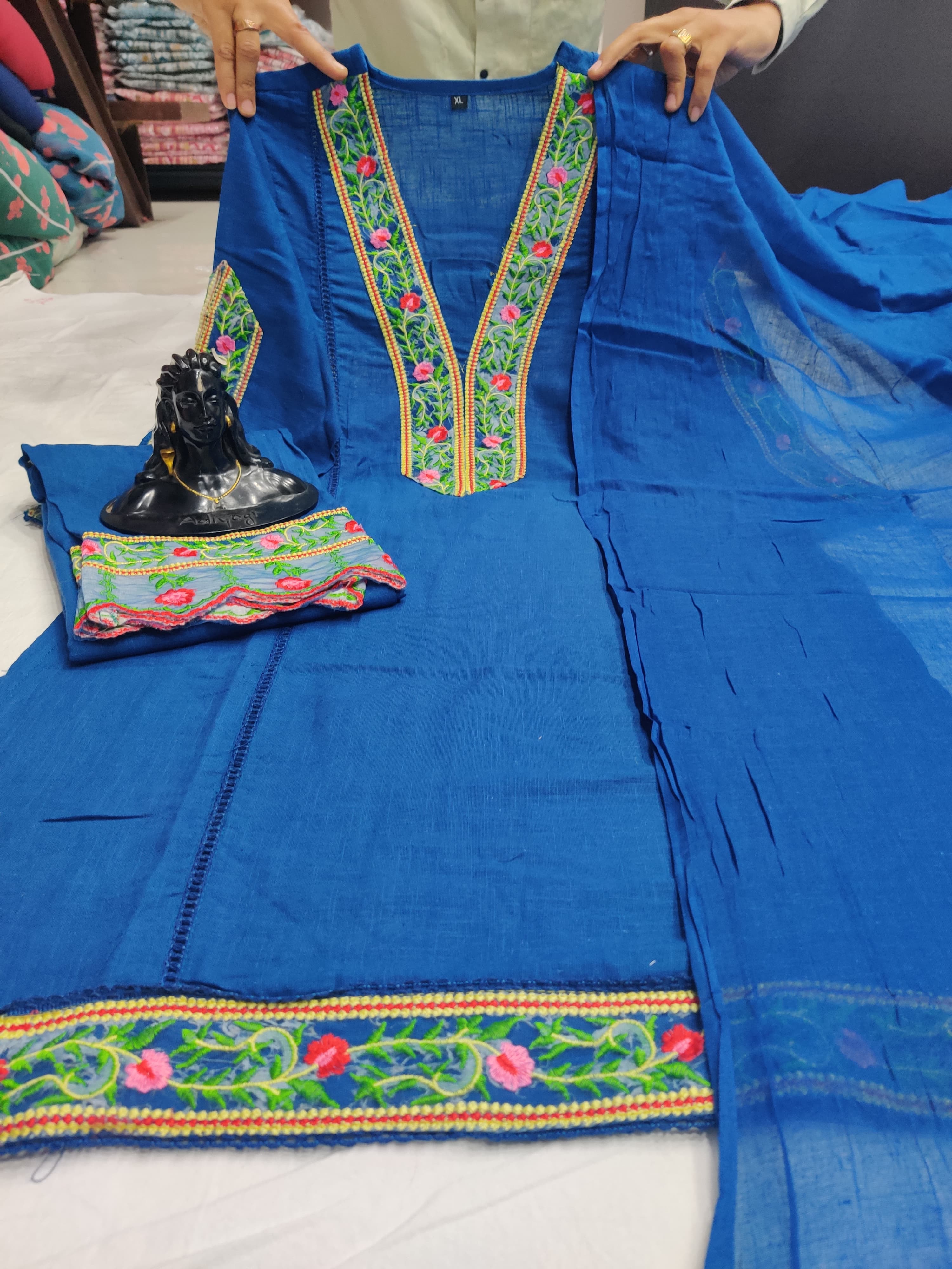 Beautiful Designer Summer Special Cotton Anarkali Salwer Suite