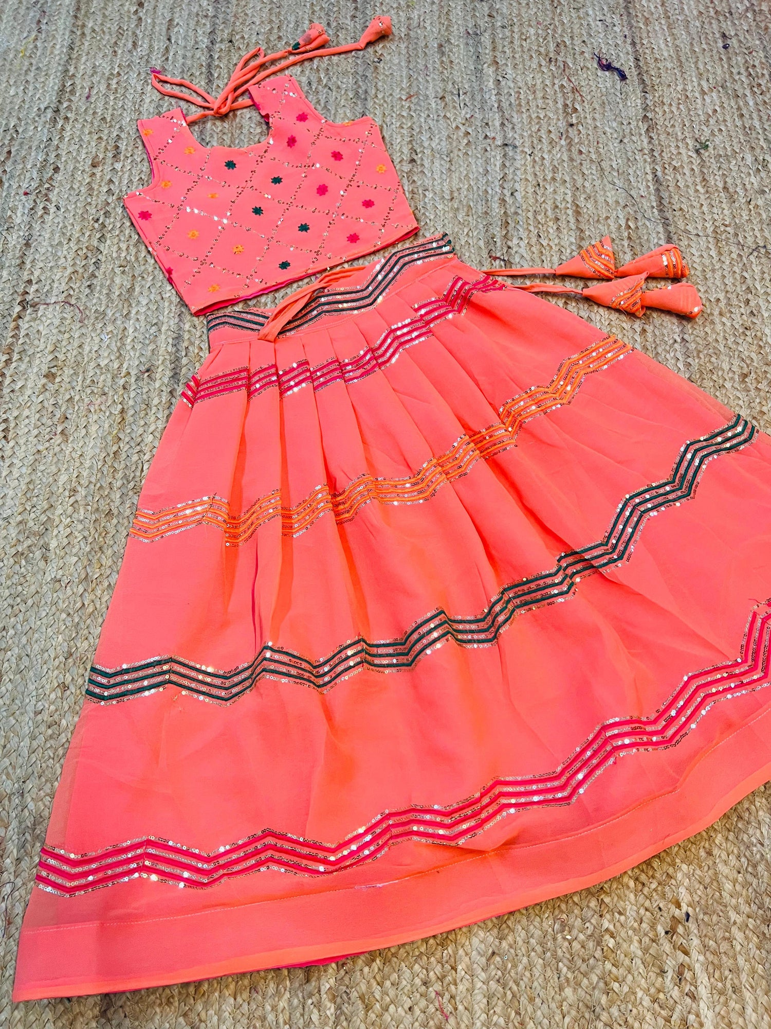 Beautiful Designer Soft Georgette Kid&