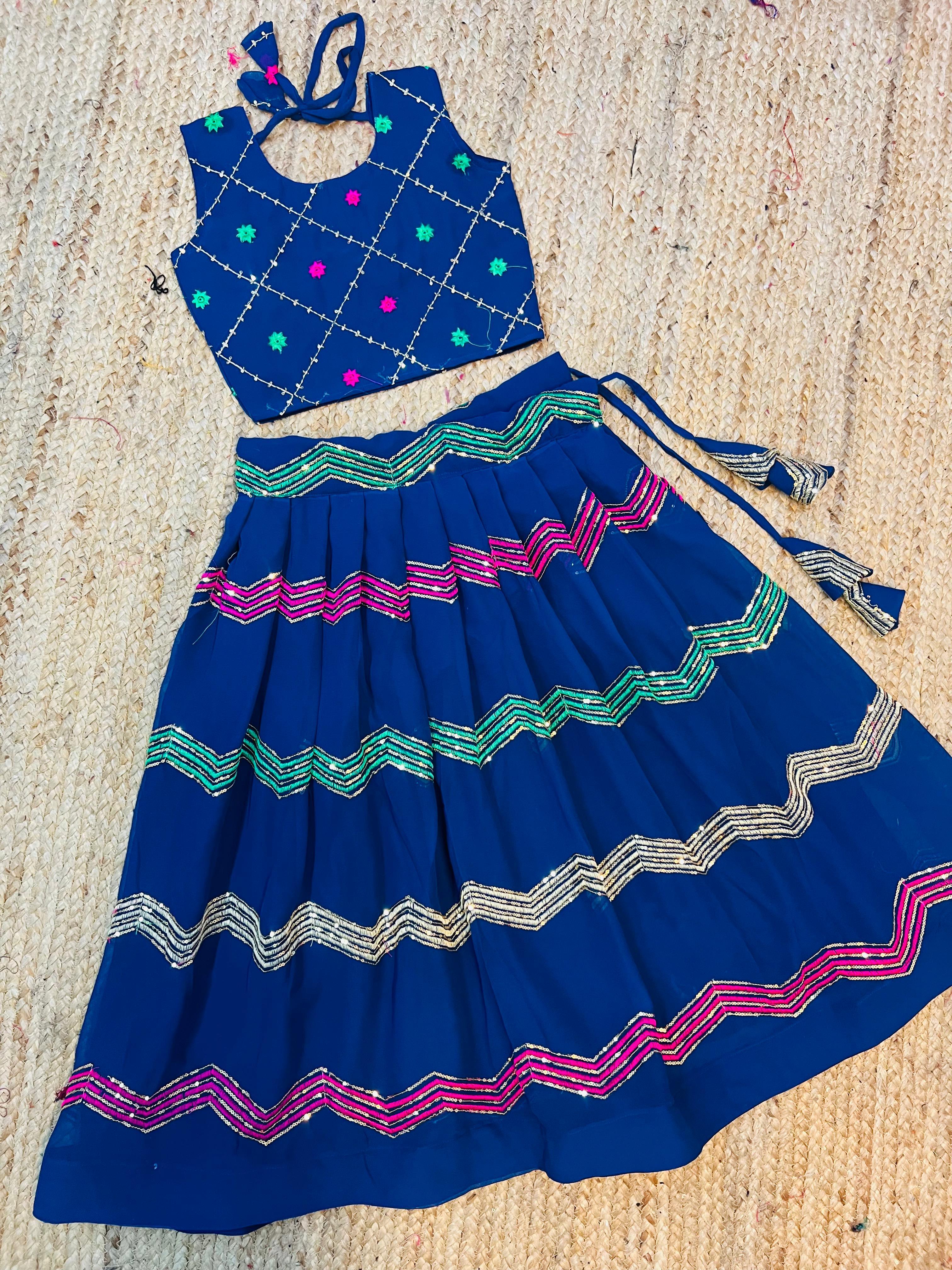 Beautiful Designer Soft Georgette Kid&
