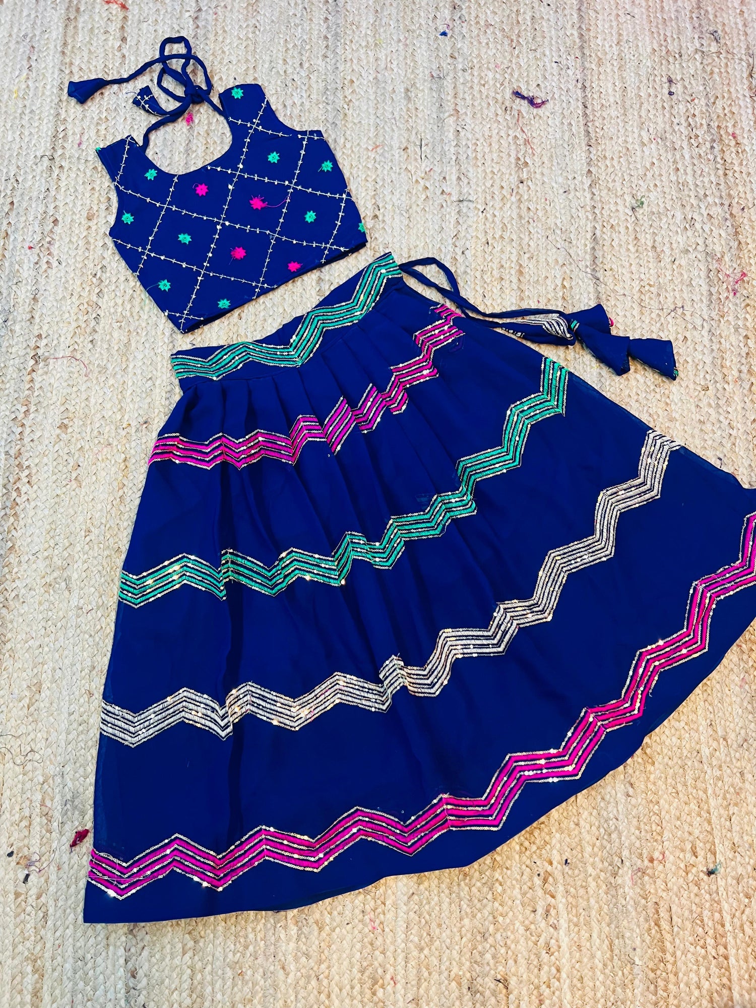 Beautiful Designer Soft Georgette Kid&