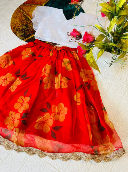 Beautiful Designer Soft Orgenza Silk Kid&
