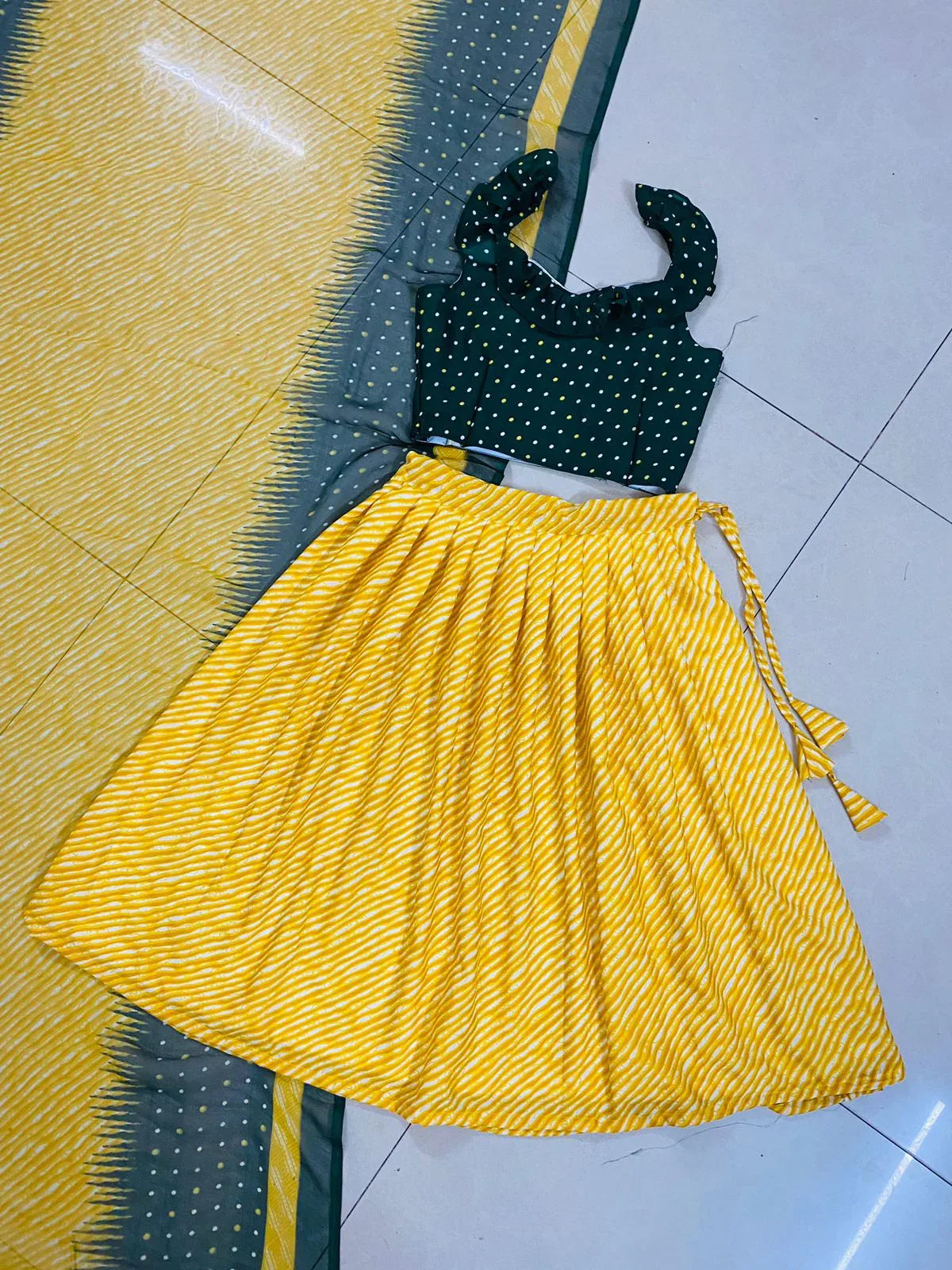 Beautiful Designer Soft Georgette Kid&