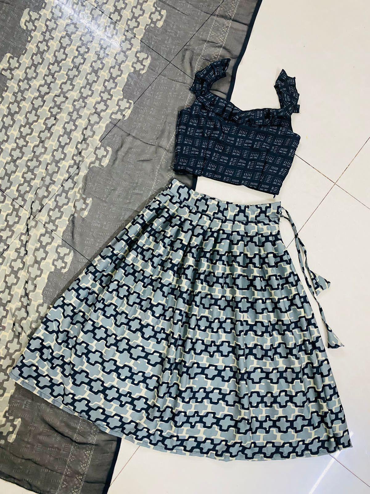 Beautiful Designer Soft Crap Silk Kid&