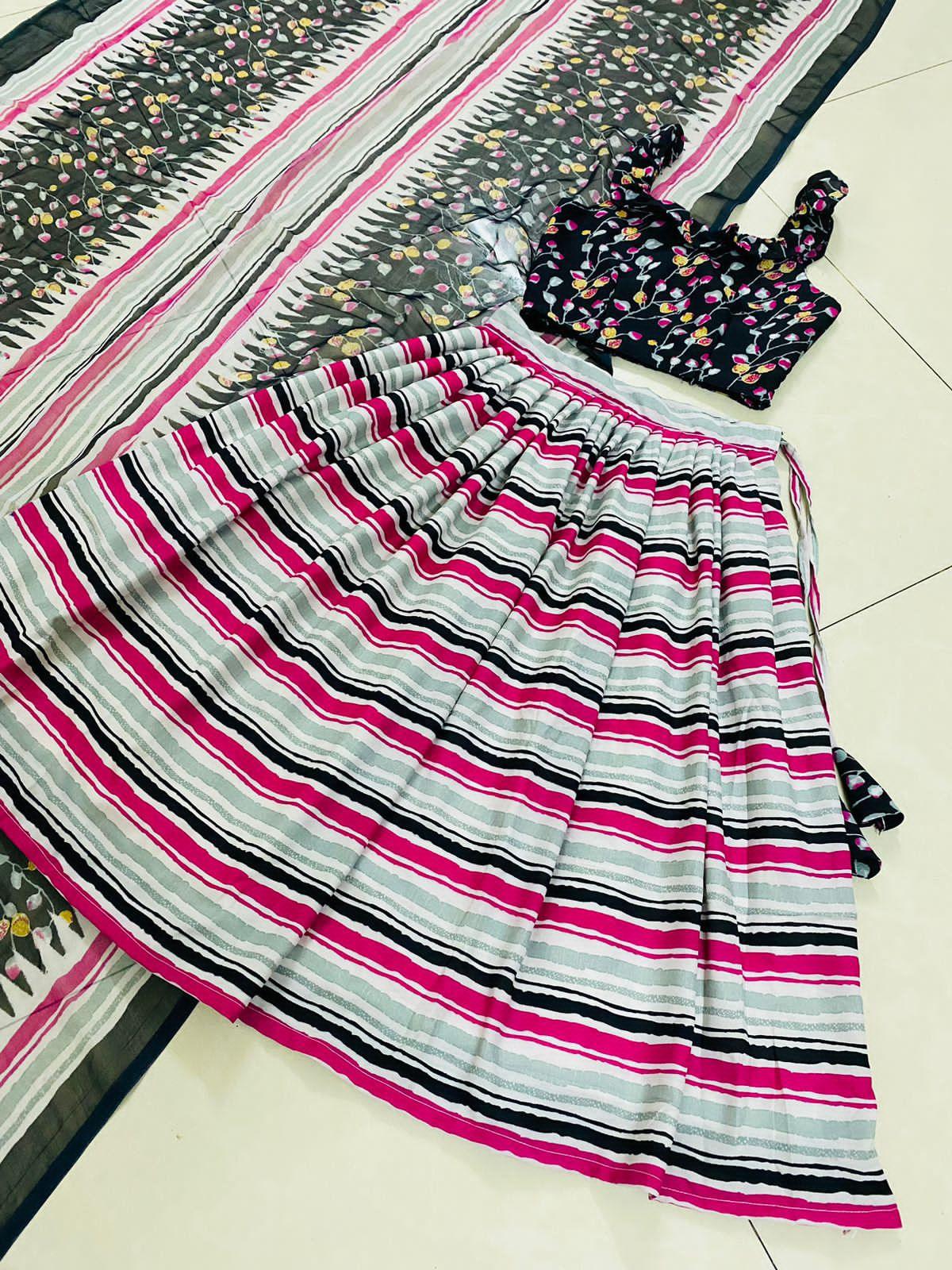 Beautiful Designer Soft Georgette Kid&