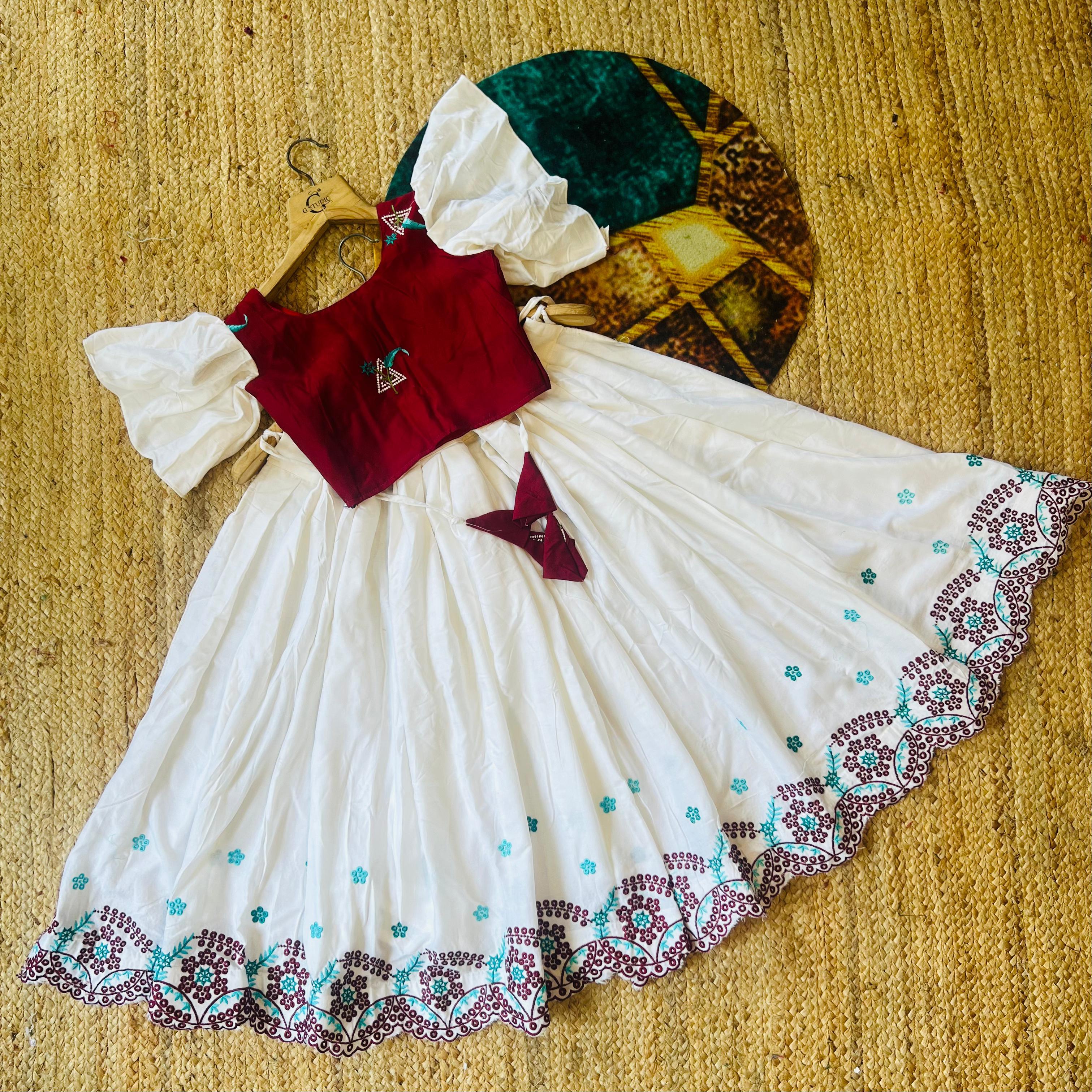 Beautiful Designer Soft Georgette Kid&