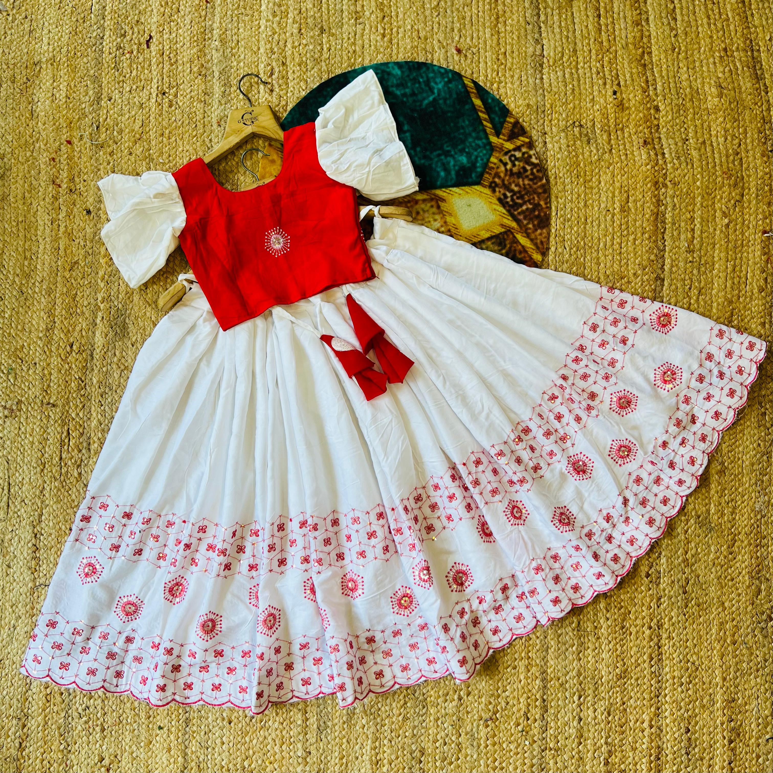 Beautiful Designer Soft Georgette Kid&
