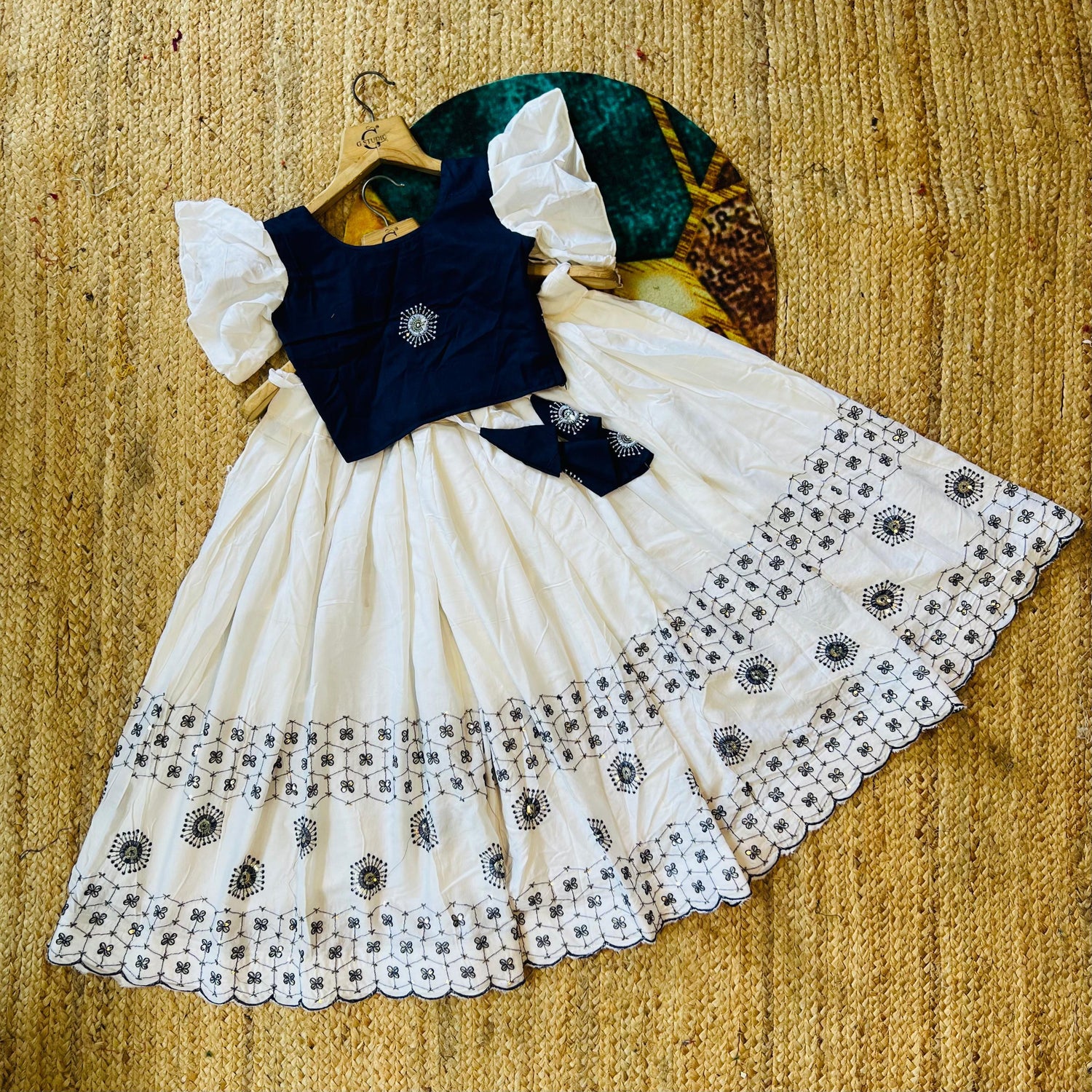 Beautiful Designer Soft Georgette Kid&