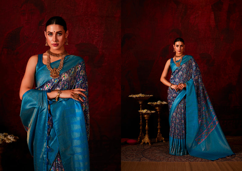 Beautiful Designer Occasion Wear Latest Soft Silk Saree