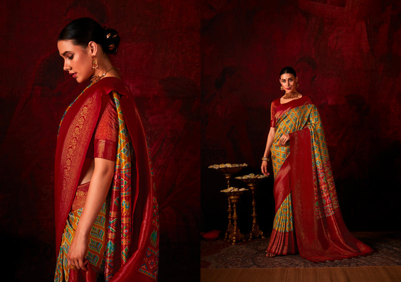 Beautiful Designer Occasion Wear Latest Soft Silk Saree