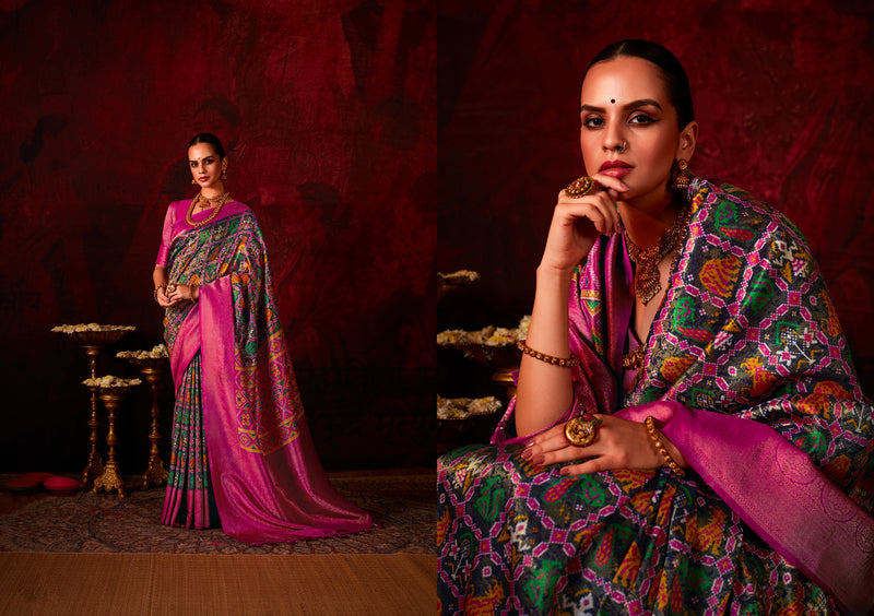 Beautiful Designer Occasion Wear Latest Soft Silk Saree