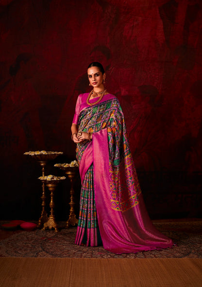 Beautiful Designer Occasion Wear Latest Soft Silk Saree