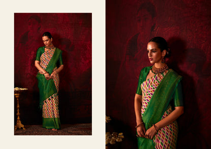 Beautiful Designer Occasion Wear Latest Soft Silk Saree