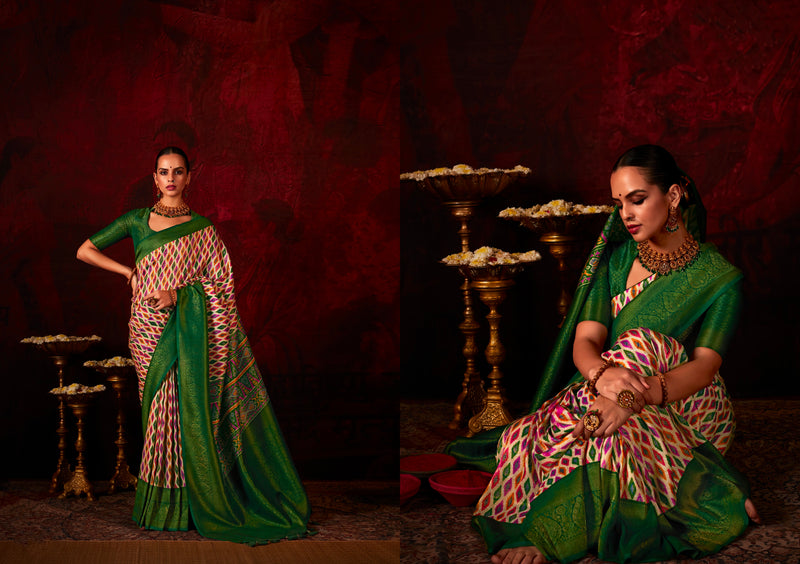 Beautiful Designer Occasion Wear Latest Soft Silk Saree