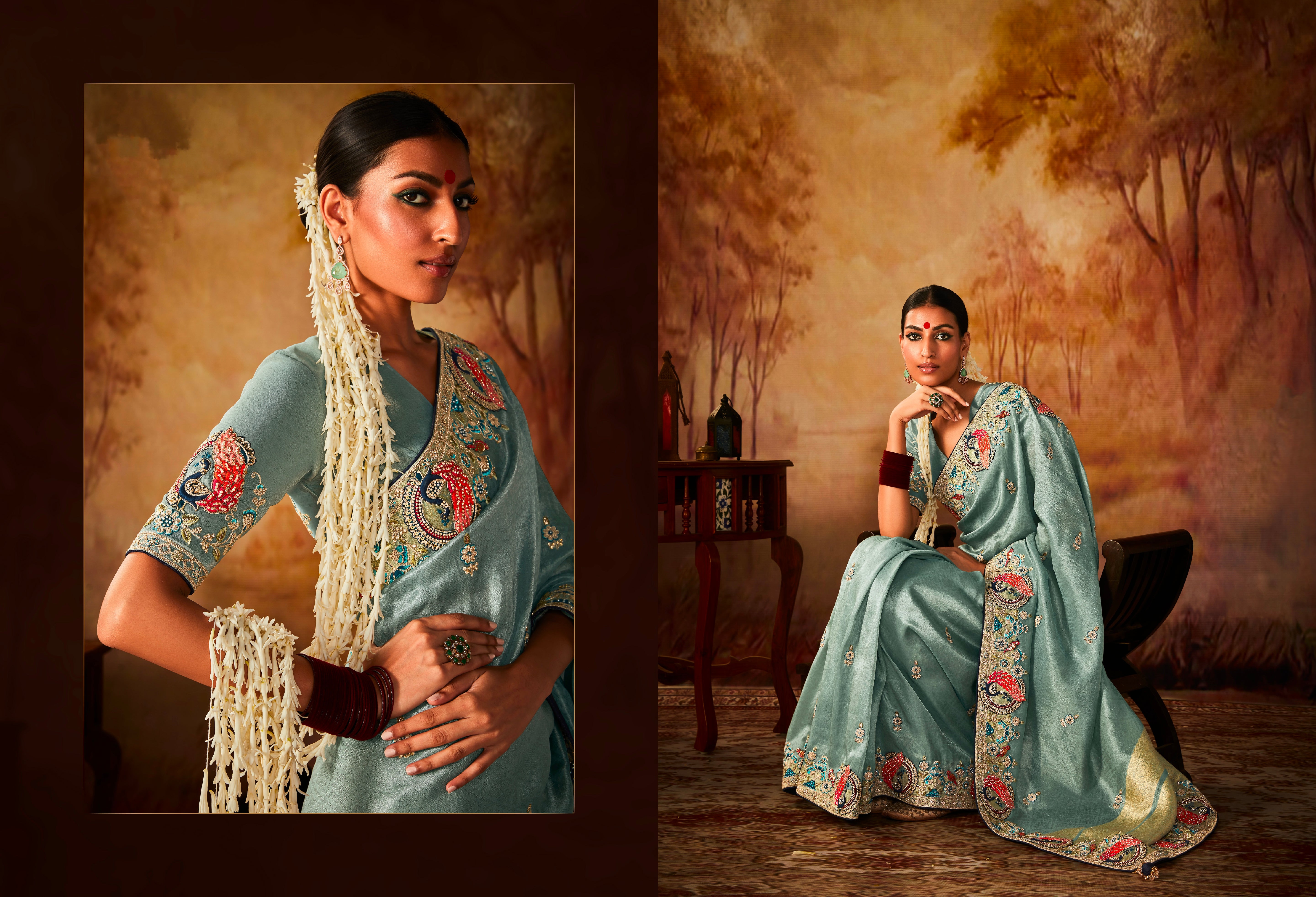 Beautiful Designer Occasion Wear Pure Banarasi Kanjivaram Saree