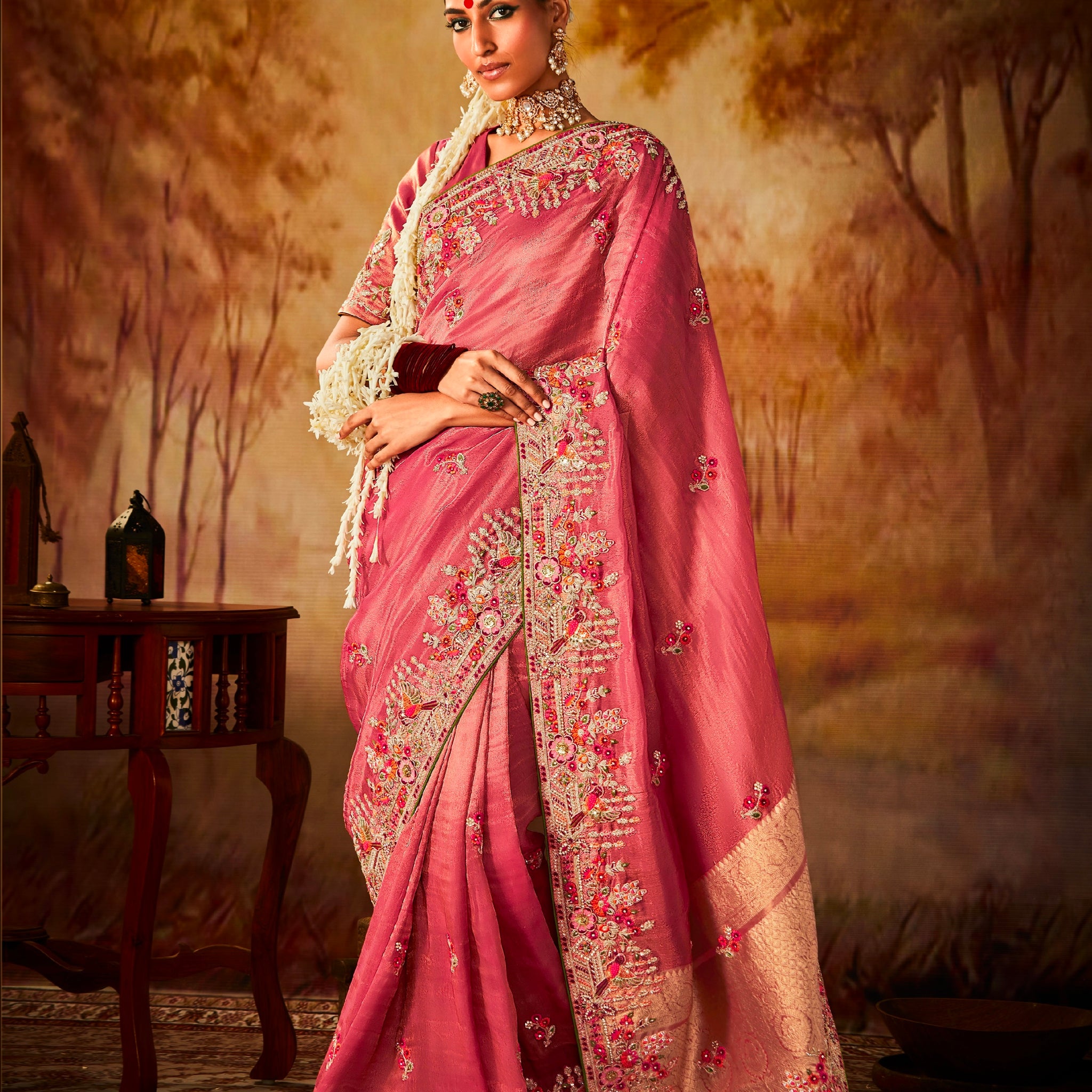 Beautiful Designer Occasion Wear Pure Banarasi Kanjivaram Saree