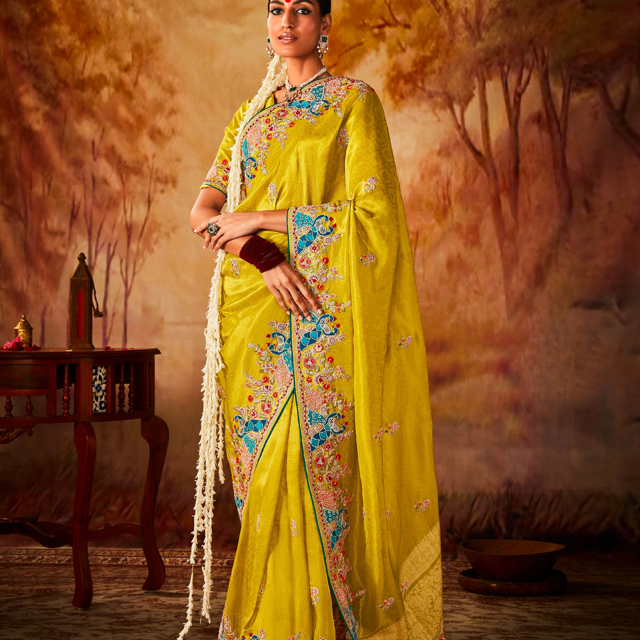 Beautiful Designer Occasion Wear Pure Banarasi Kanjivaram Saree