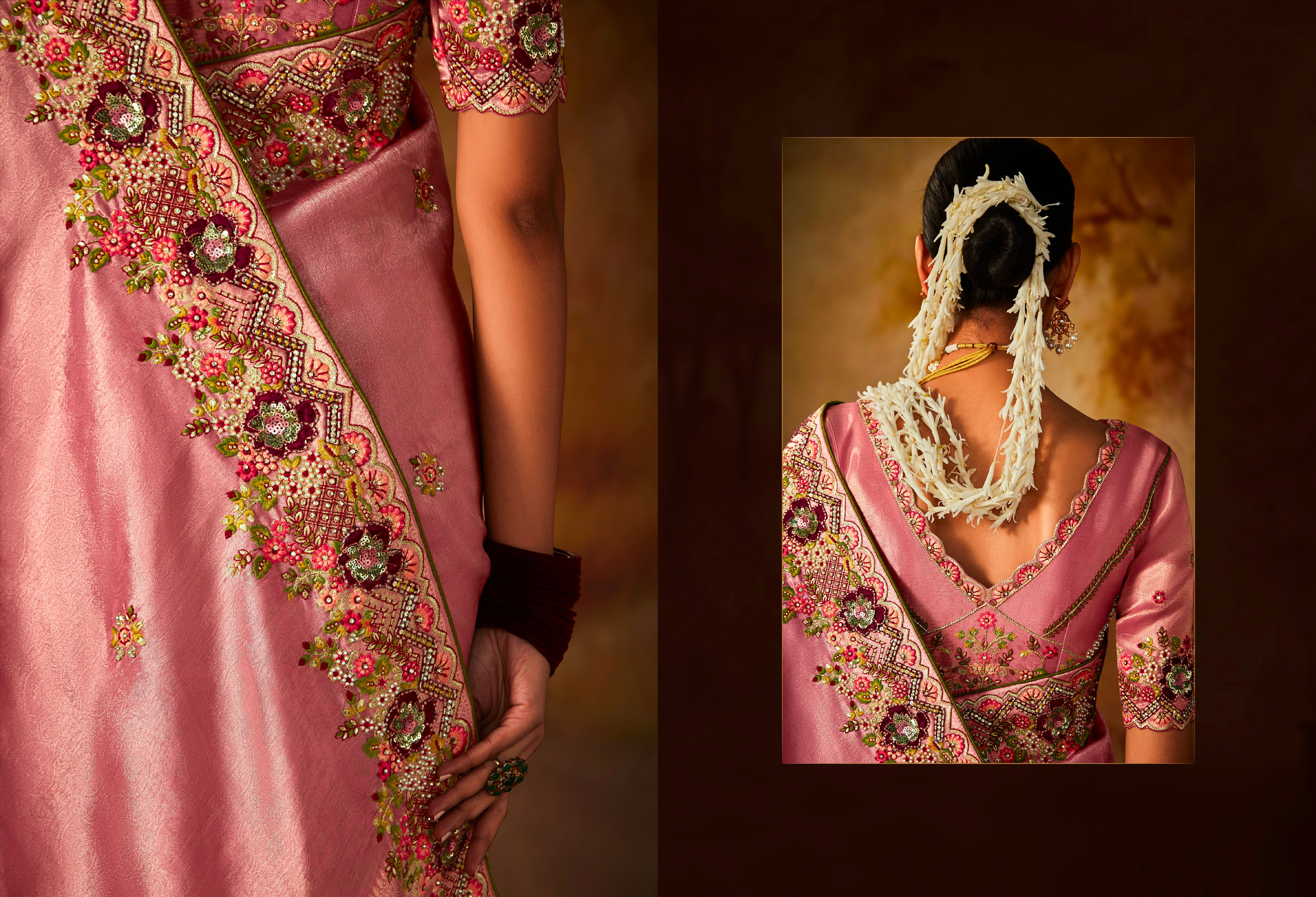 Beautiful Designer Occasion Wear Pure Banarasi Kanjivaram Saree