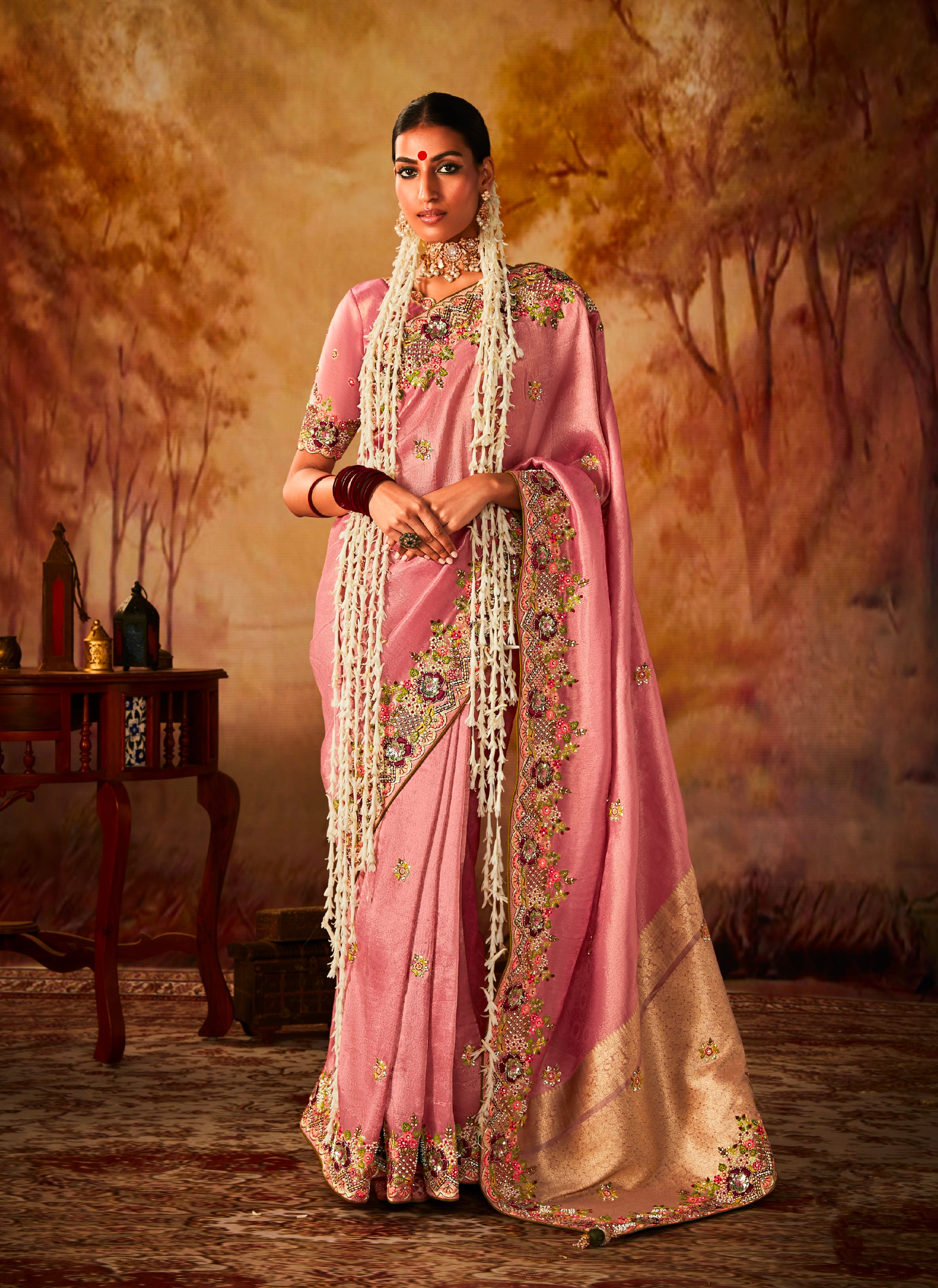 Beautiful Designer Occasion Wear Pure Banarasi Kanjivaram Saree