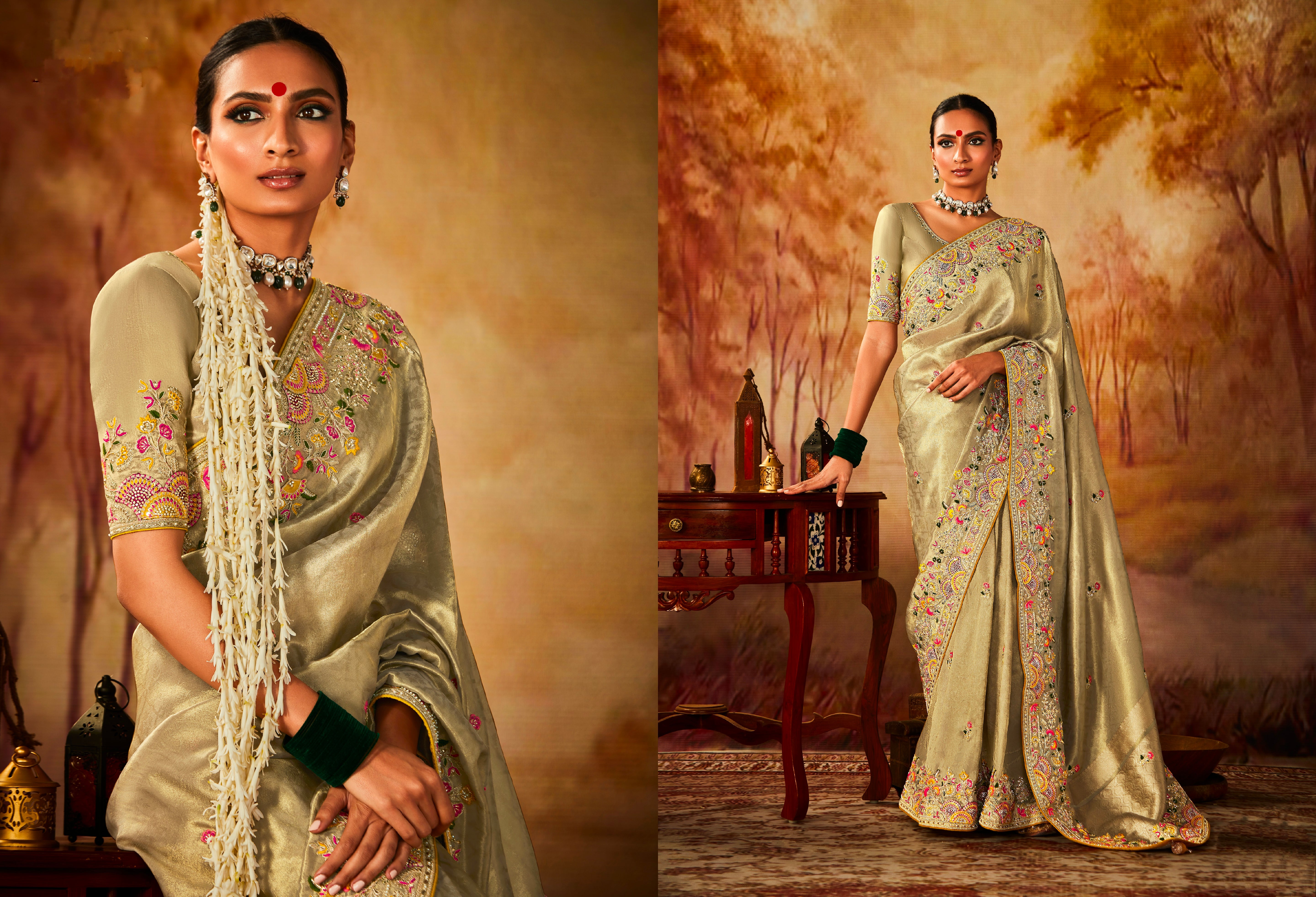 Beautiful Designer Occasion Wear Pure Banarasi Kanjivaram Saree