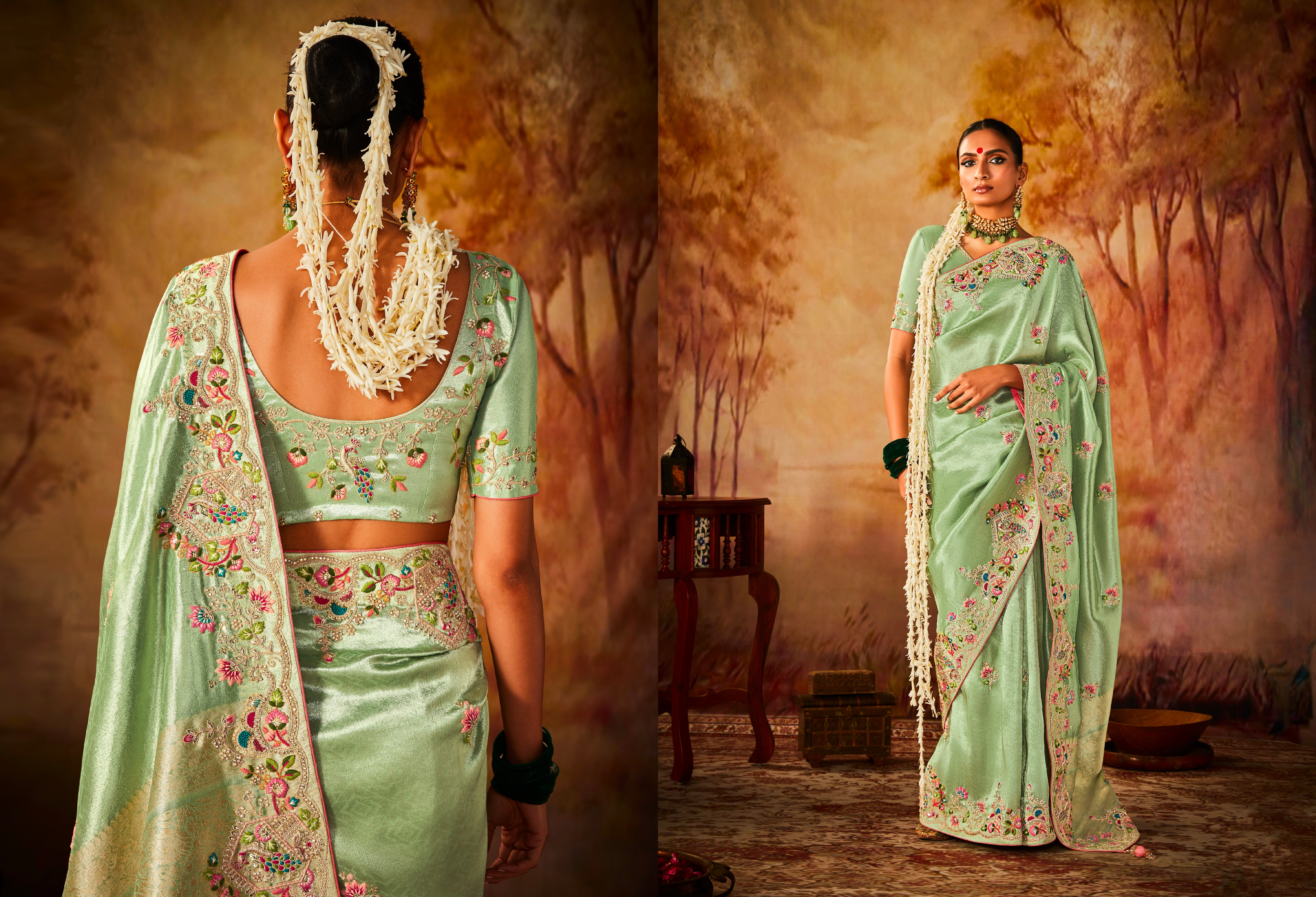 Beautiful Designer Occasion Wear Pure Banarasi Kanjivaram Saree