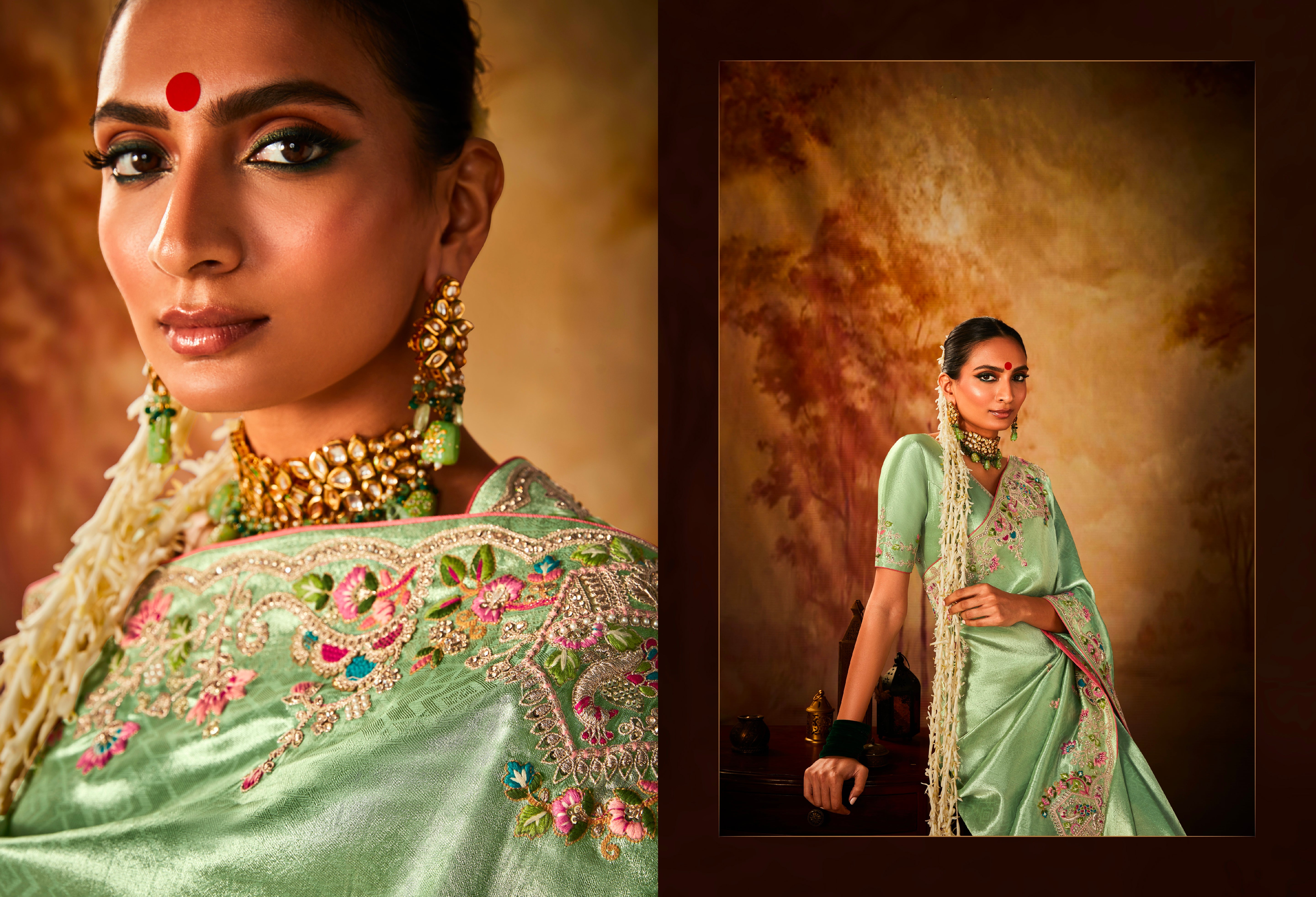 Beautiful Designer Occasion Wear Pure Banarasi Kanjivaram Saree