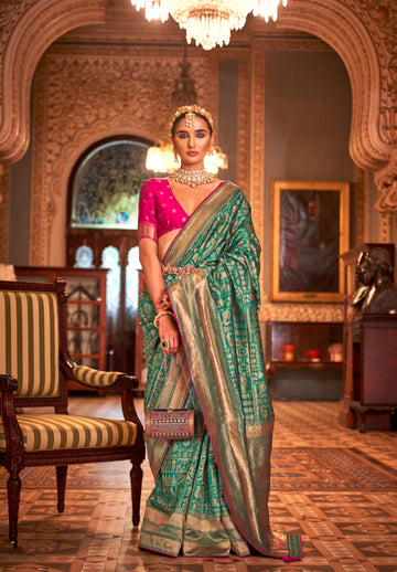 Designer Occasion Wear Soft Silk With Banarasi Weaving Design Saree