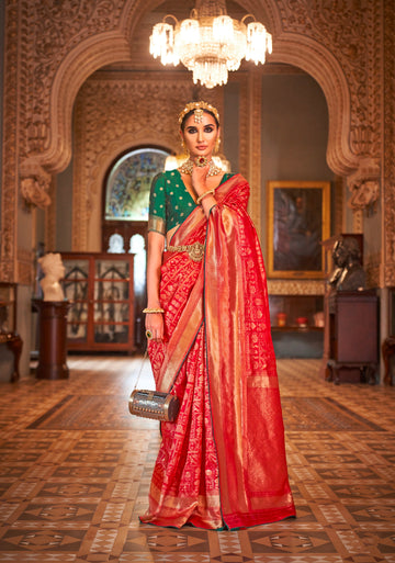 Designer Occasion Wear Soft Silk With Banarasi Weaving Design Saree