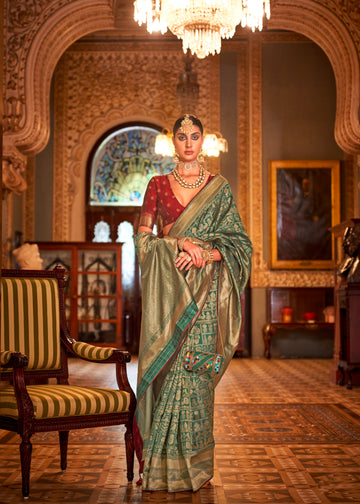 Designer Occasion Wear Soft Silk With Banarasi Weaving Design Saree