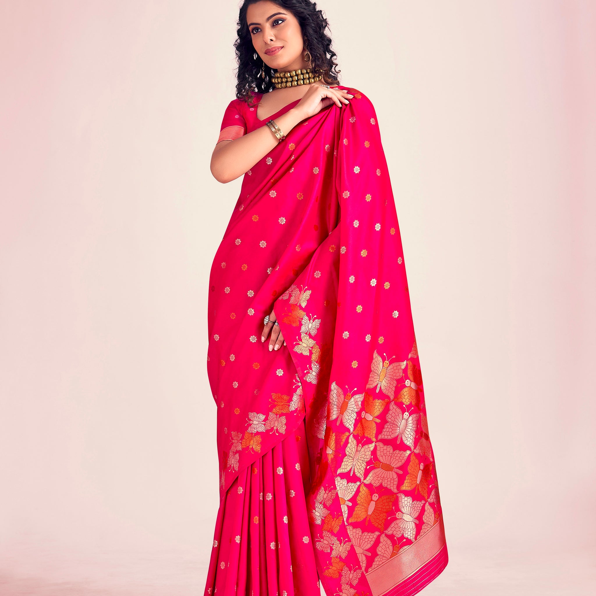 Beautiful Designer Festive Wear Soft Banarasi Silk Saree