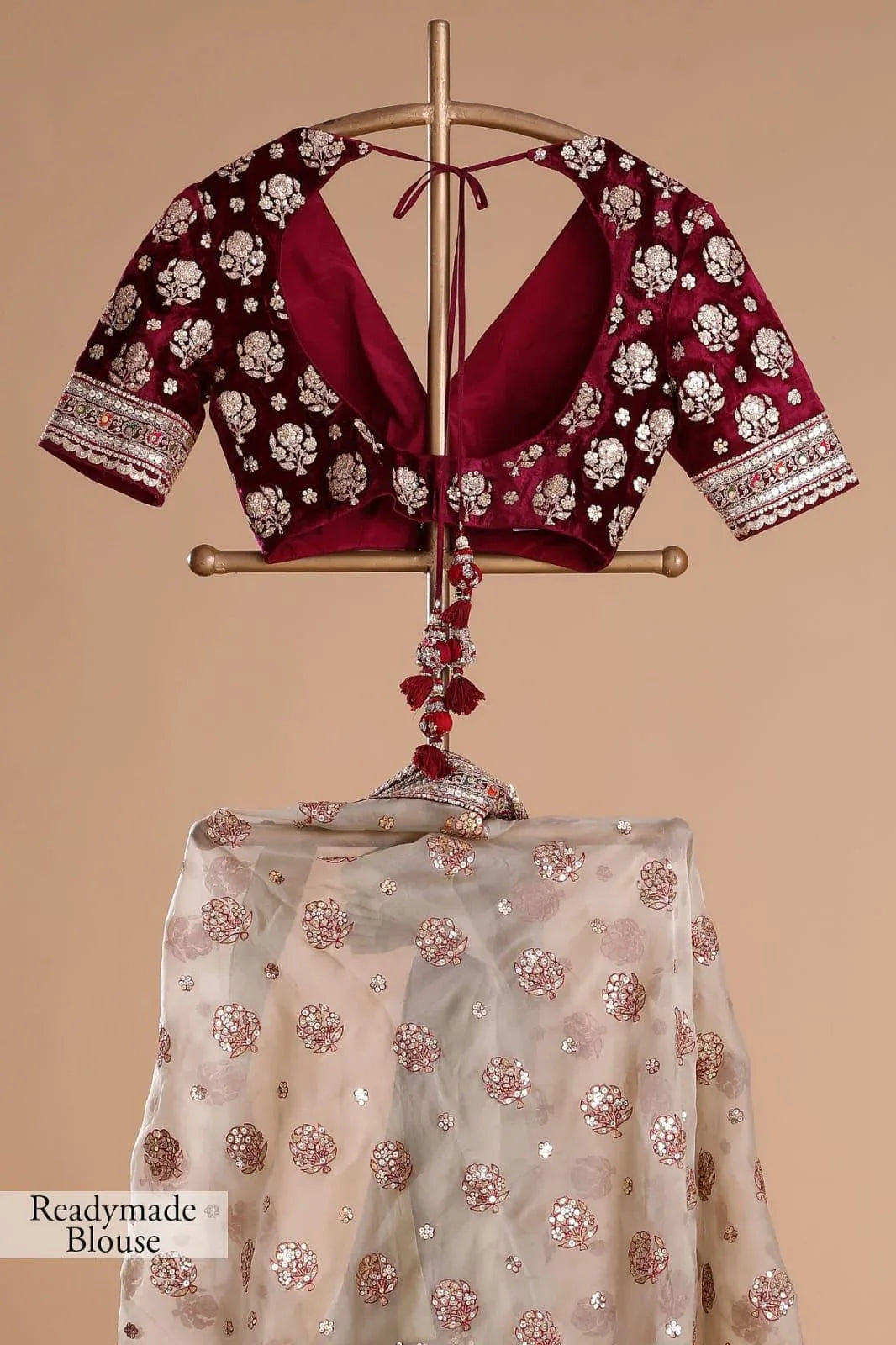 Beautiful Designer Heavy Soft Tissu Orgenza Silk Saree