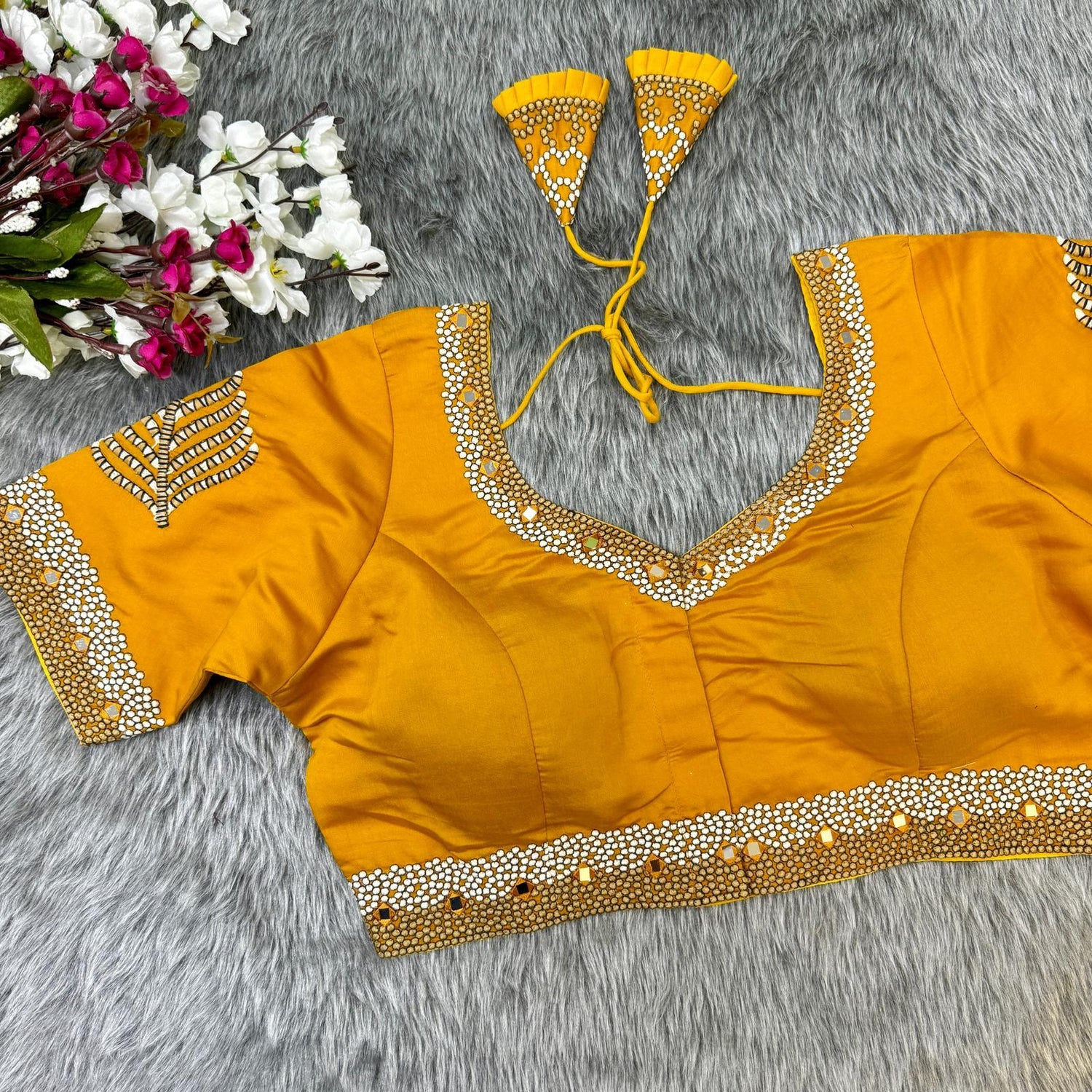 Beautiful Designer Readymade Handwork Partywear Blouse