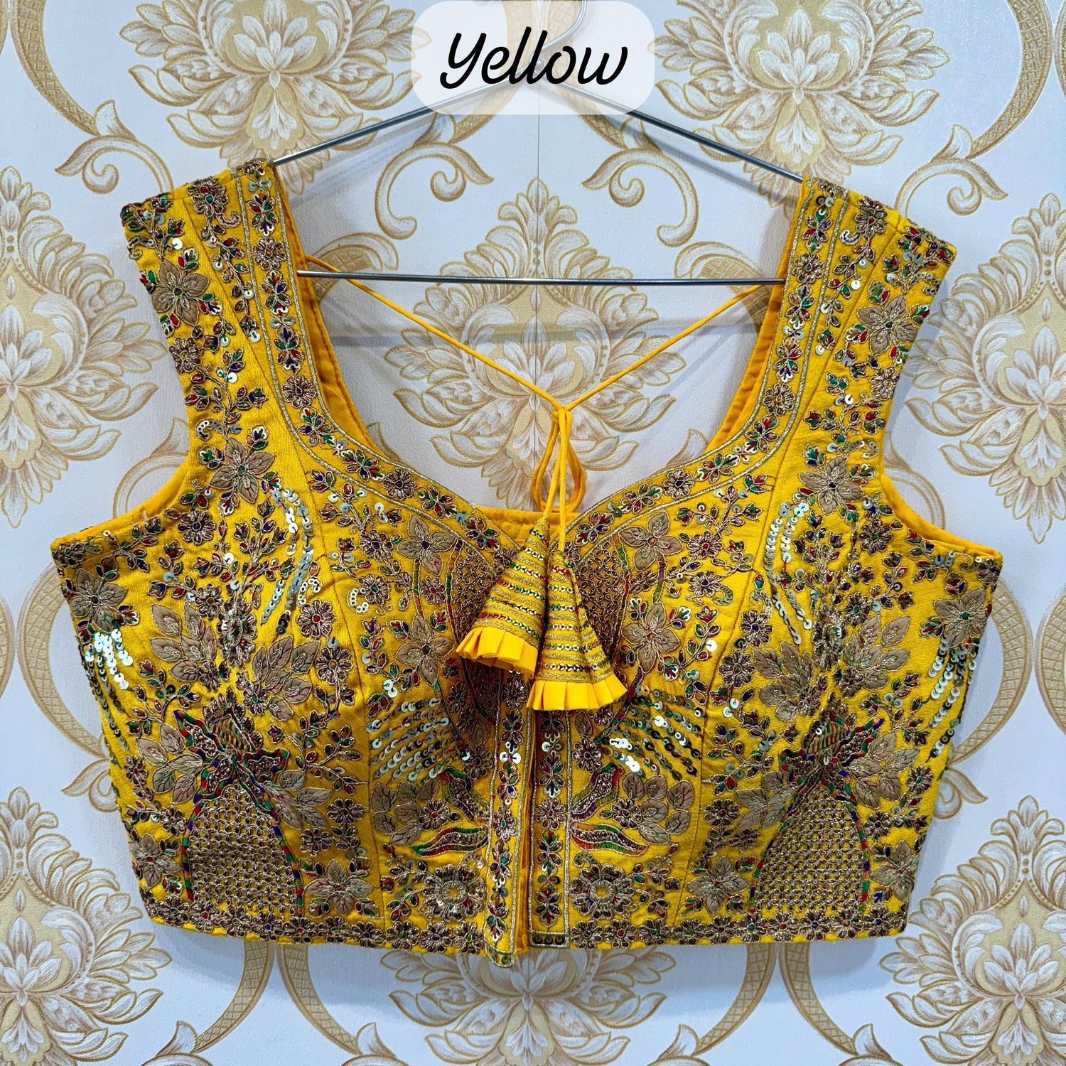 Beautiful Designer Readymade Codding+Thread Work Blouse