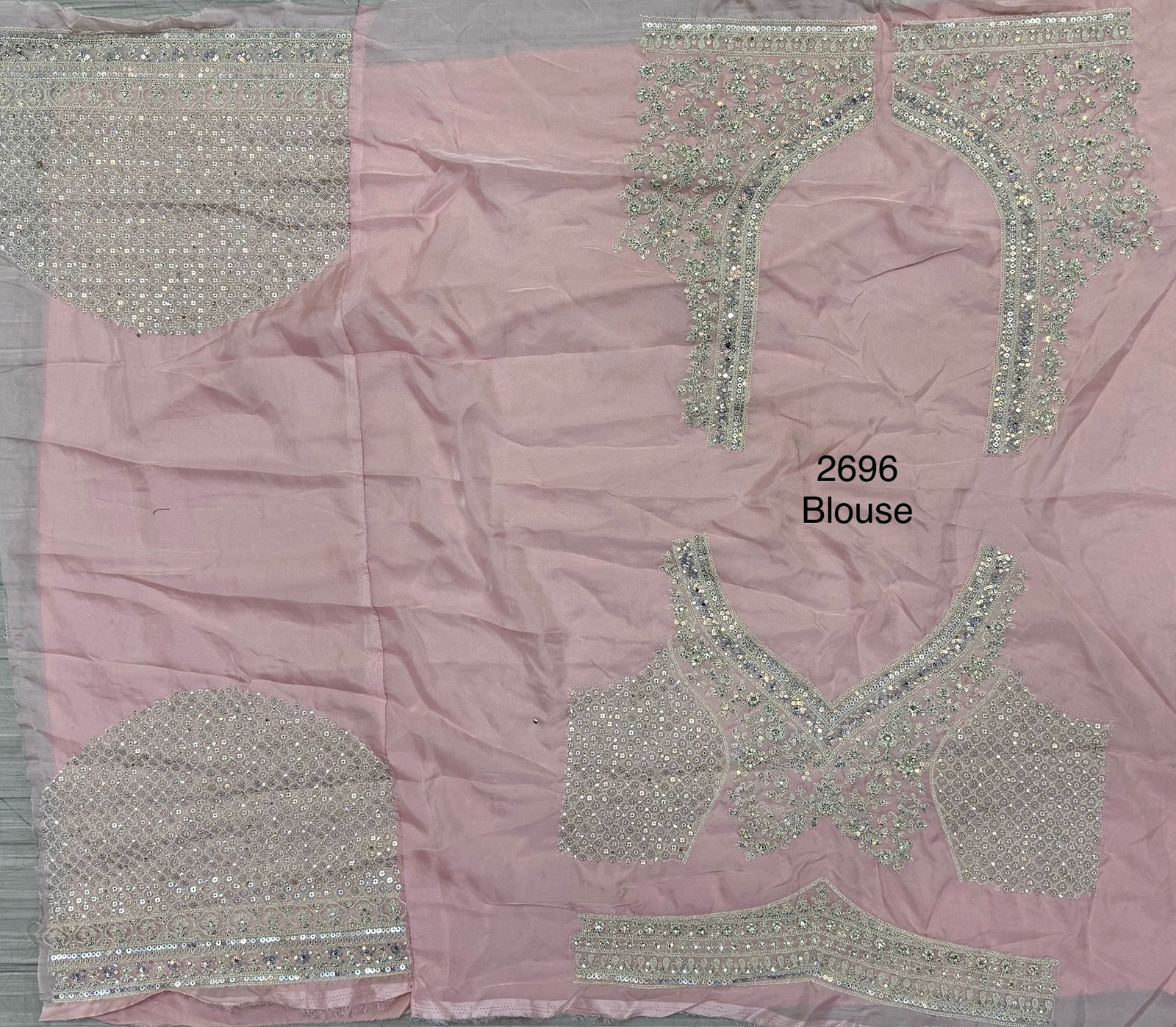 Beautiful Designer Bridal Pure Georgette With Sequence Lehenga Choli