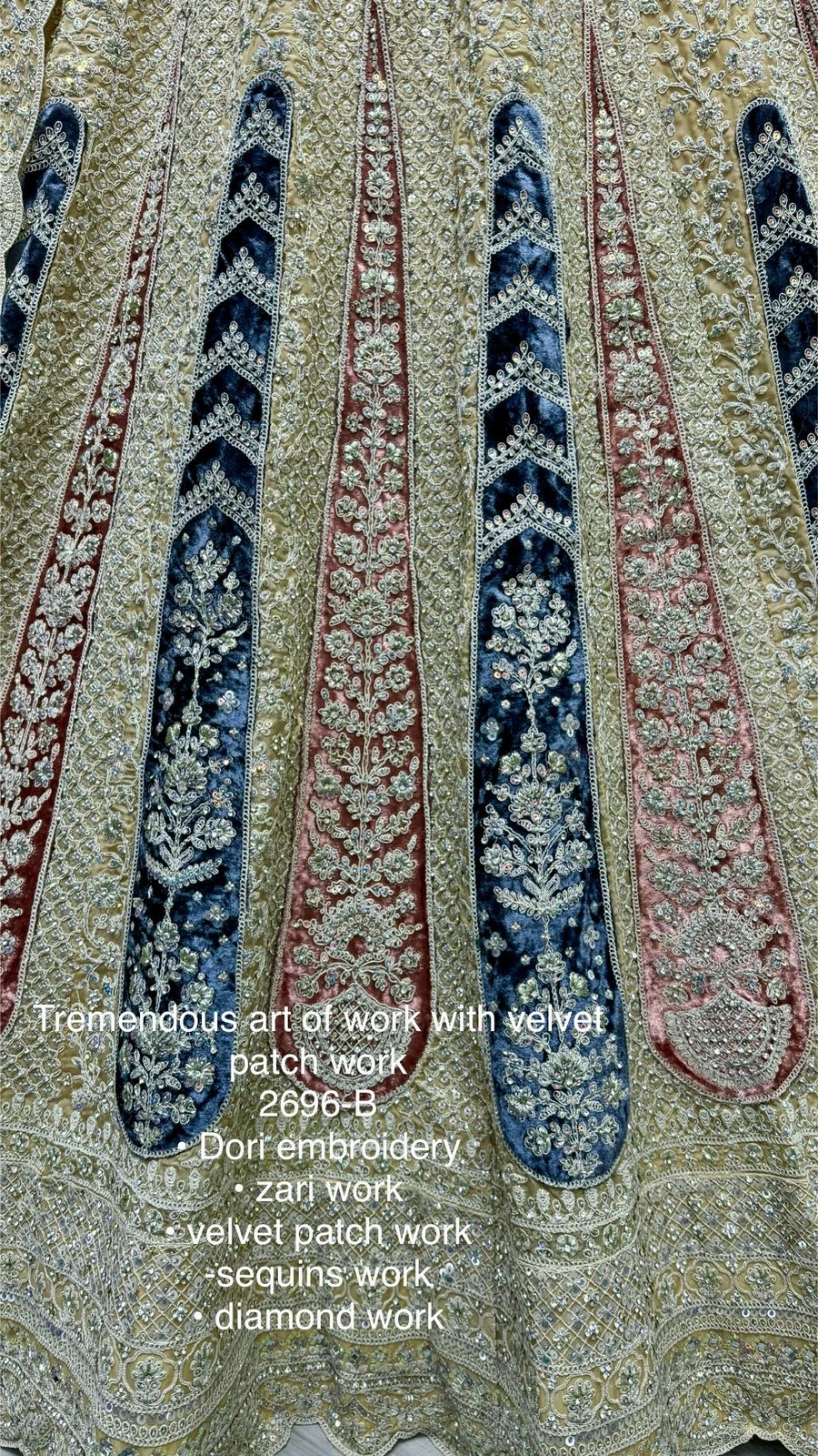 Beautiful Designer Bridal Pure Georgette With Sequence Lehenga Choli