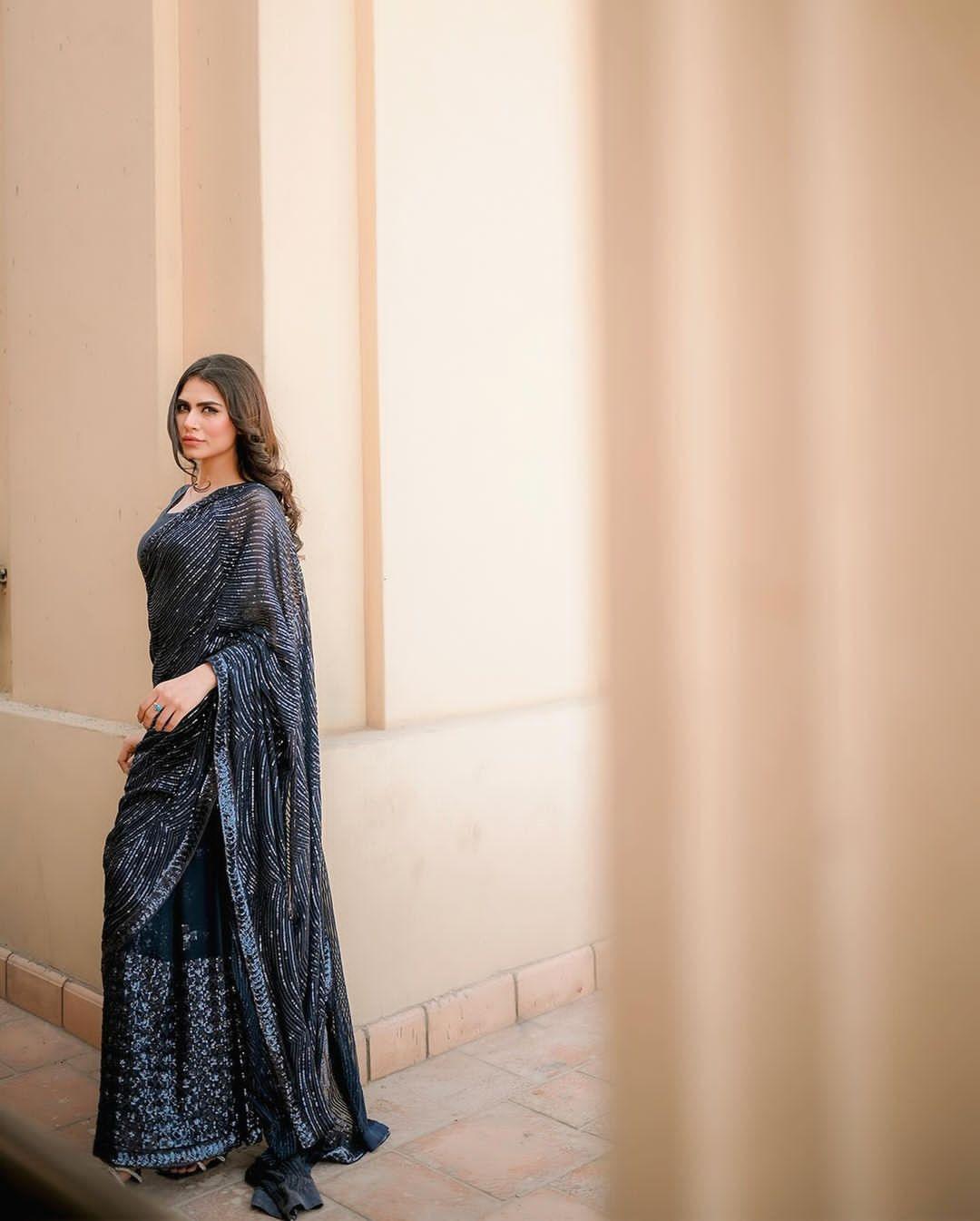 Beautiful Designer Soft Georgette with Sequence Saree