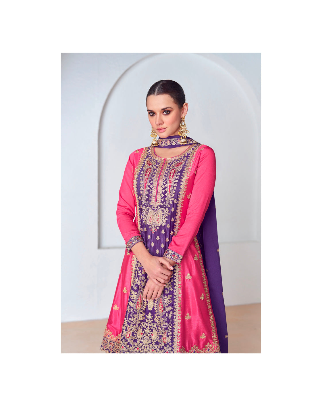 Designer Occasion Wear Latest Anarkali Style Salwar Suit