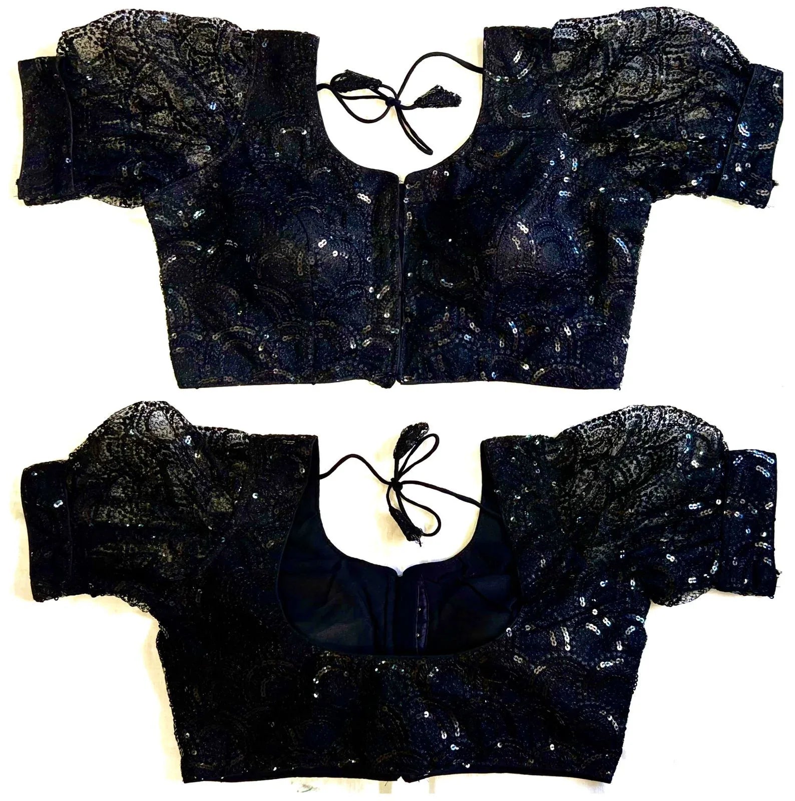 Beautiful Designer Readymade Heavy Net Silky Blouse
